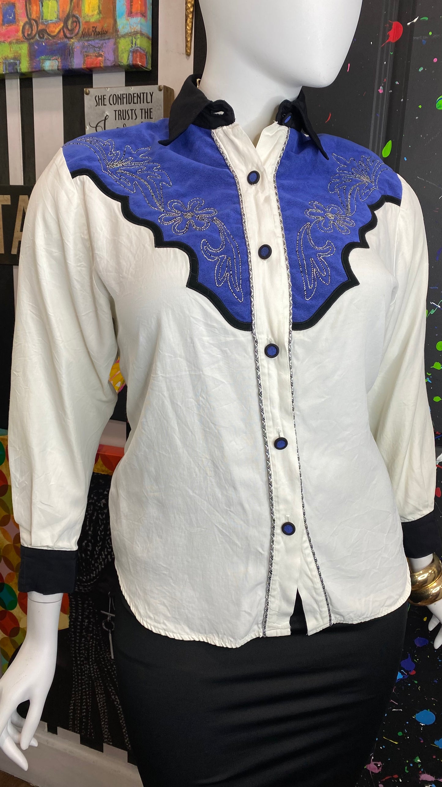 Vintage Western Blouse (14)