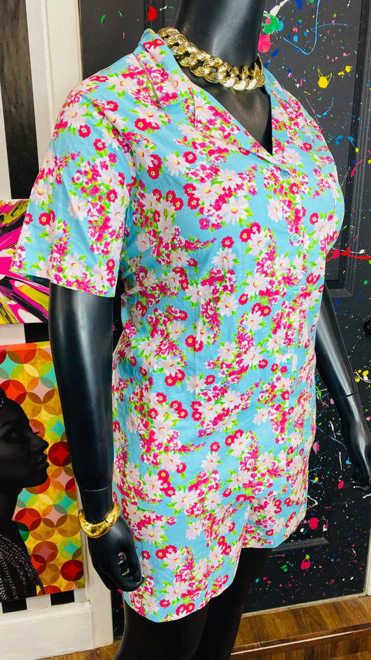Vintage Floral Shorts Set (22)