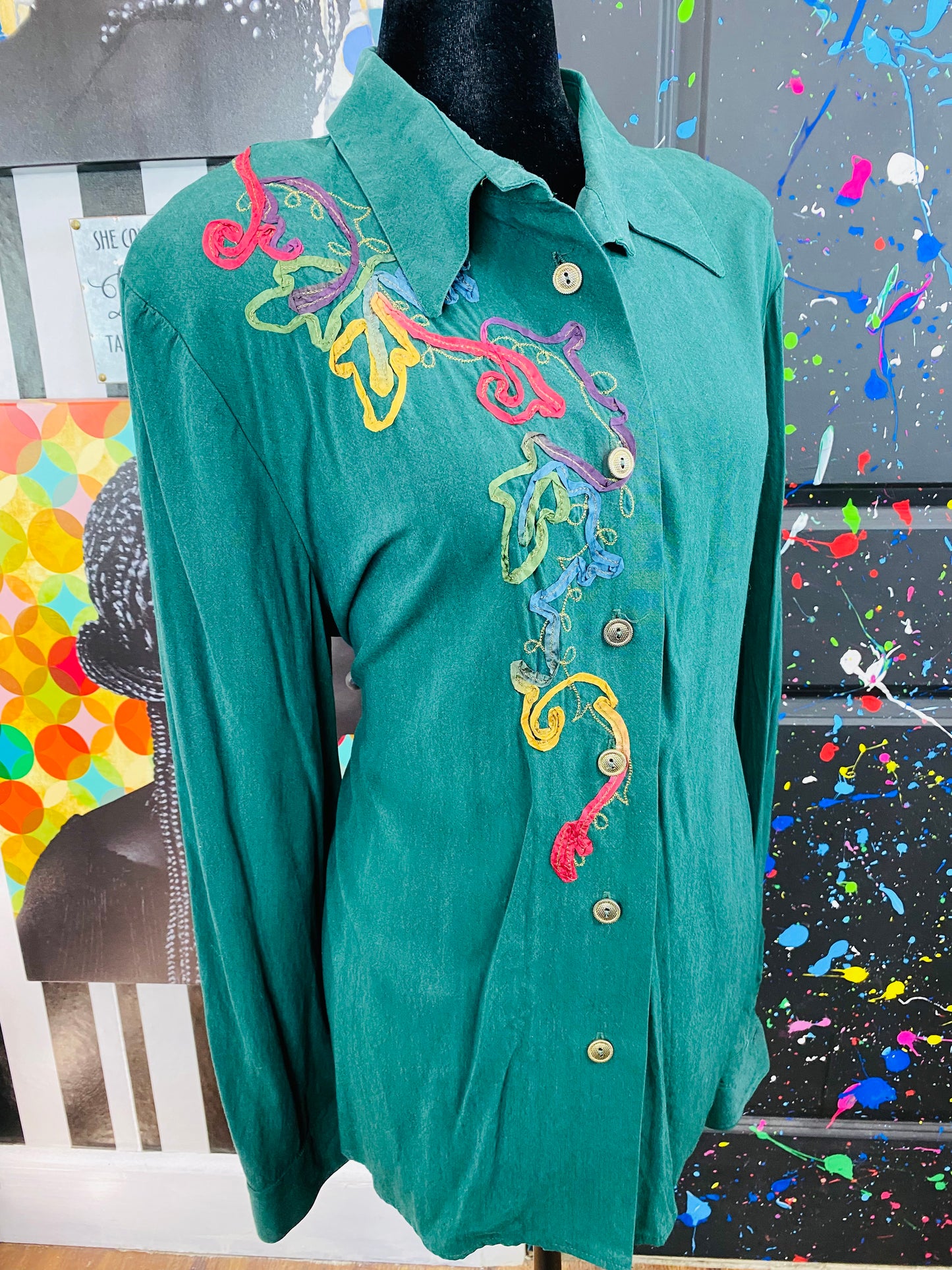 Vintage HW Long Sleeve Blouse