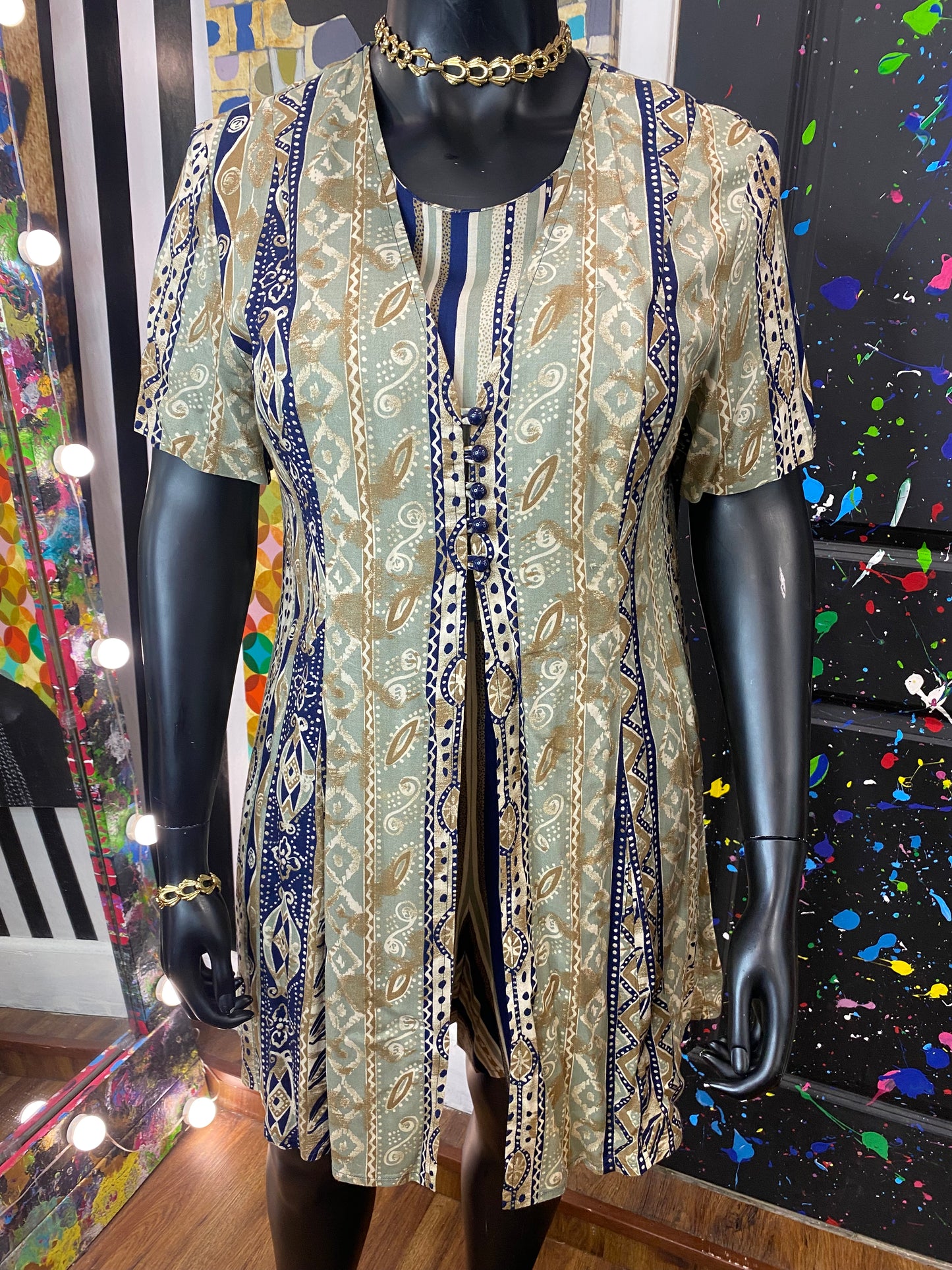 Vintage B.T.Express Shorts Romper