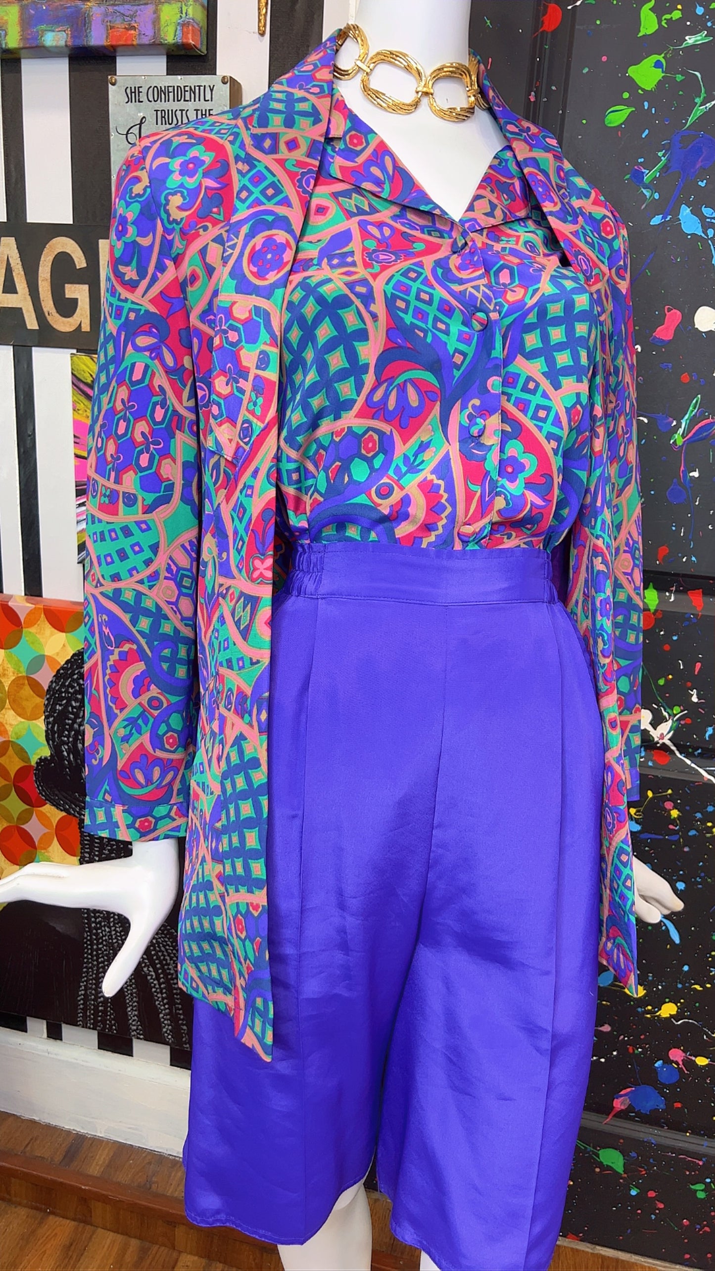 Vintage Three Piece Shorts Set (12)