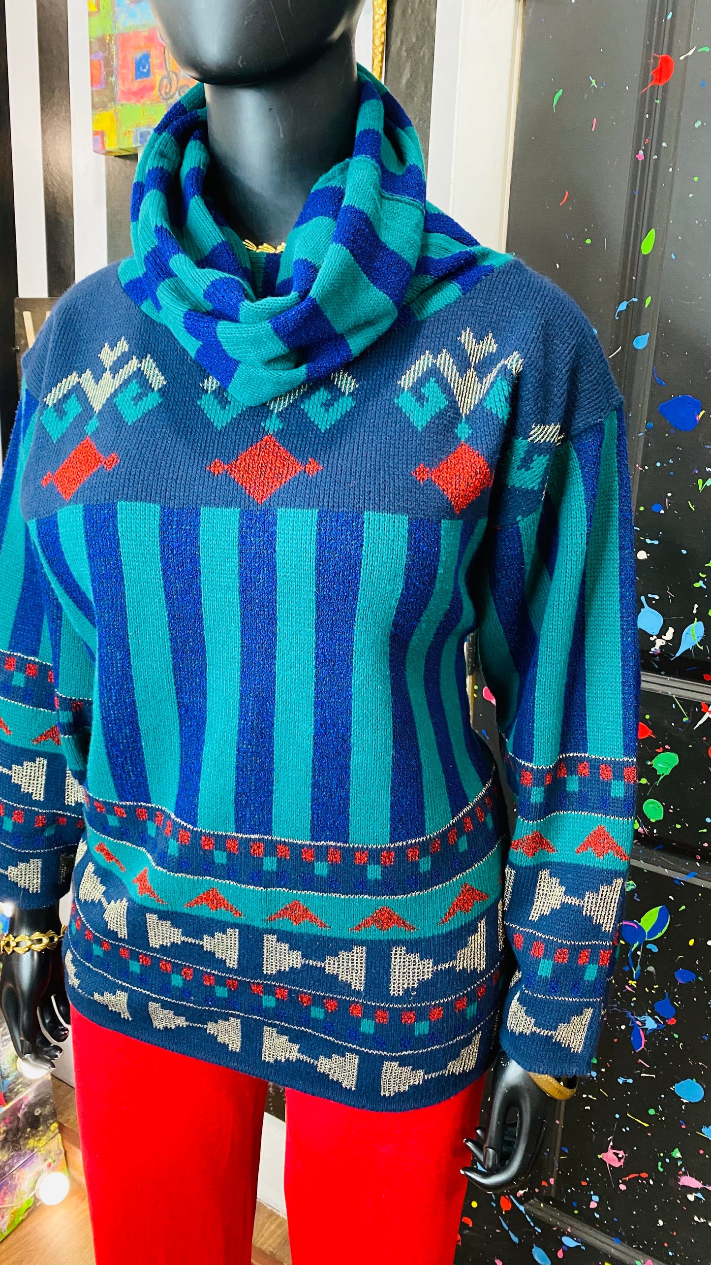 Vintage Knit Sweater (20)