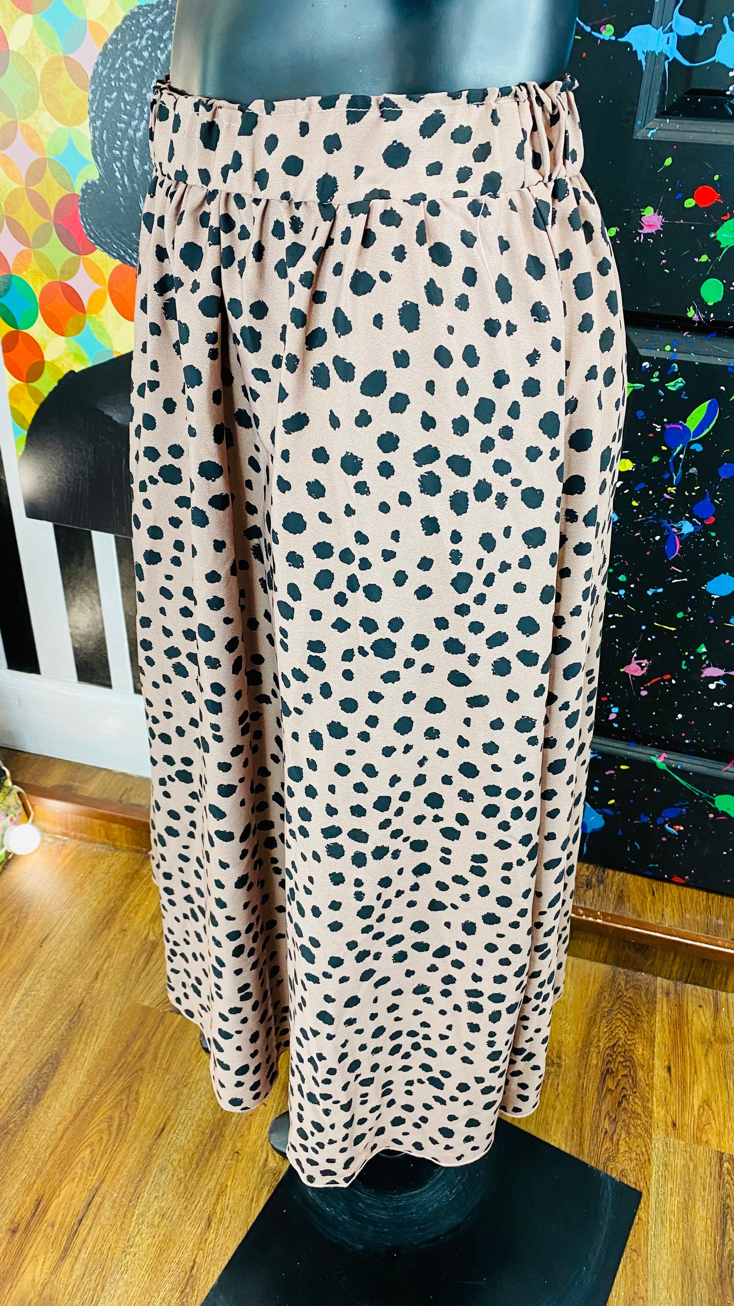 Animal Print Skirt