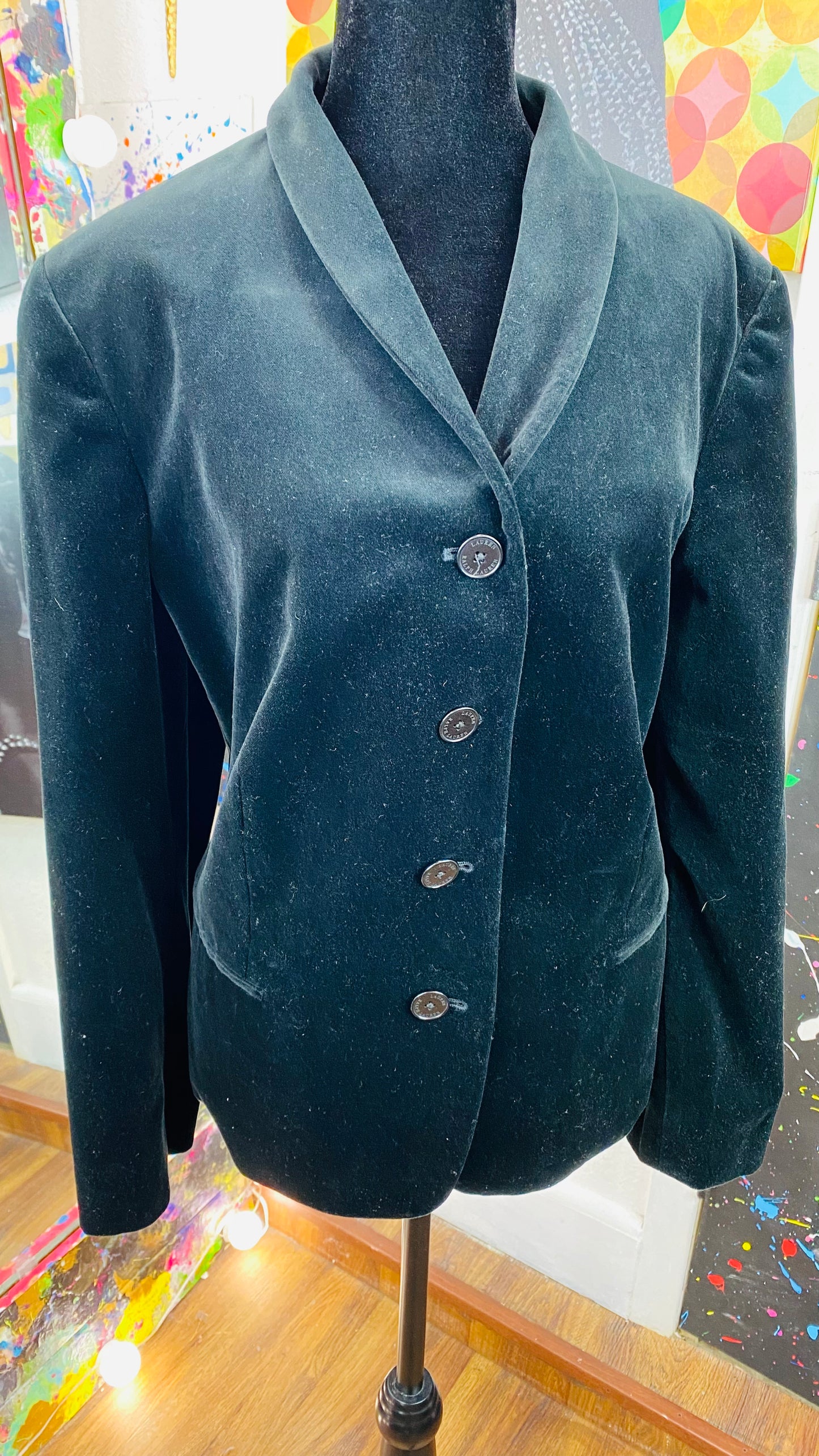 Vintage Black Ralph Lauren Blazer