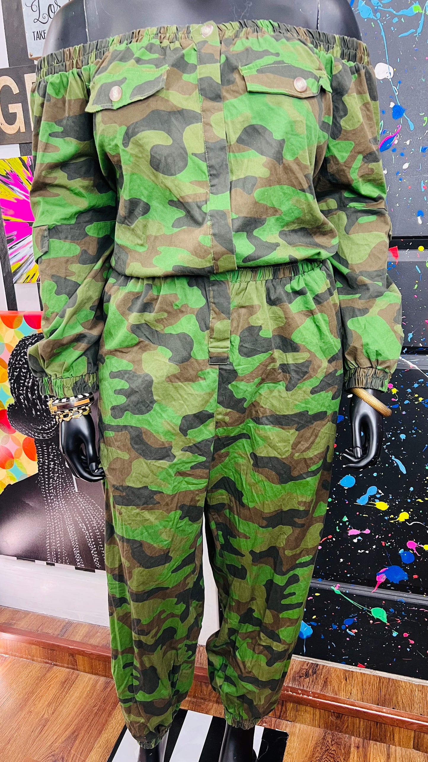 Off Shoulder Fashion To Figure Camo Jumpsuit (24)