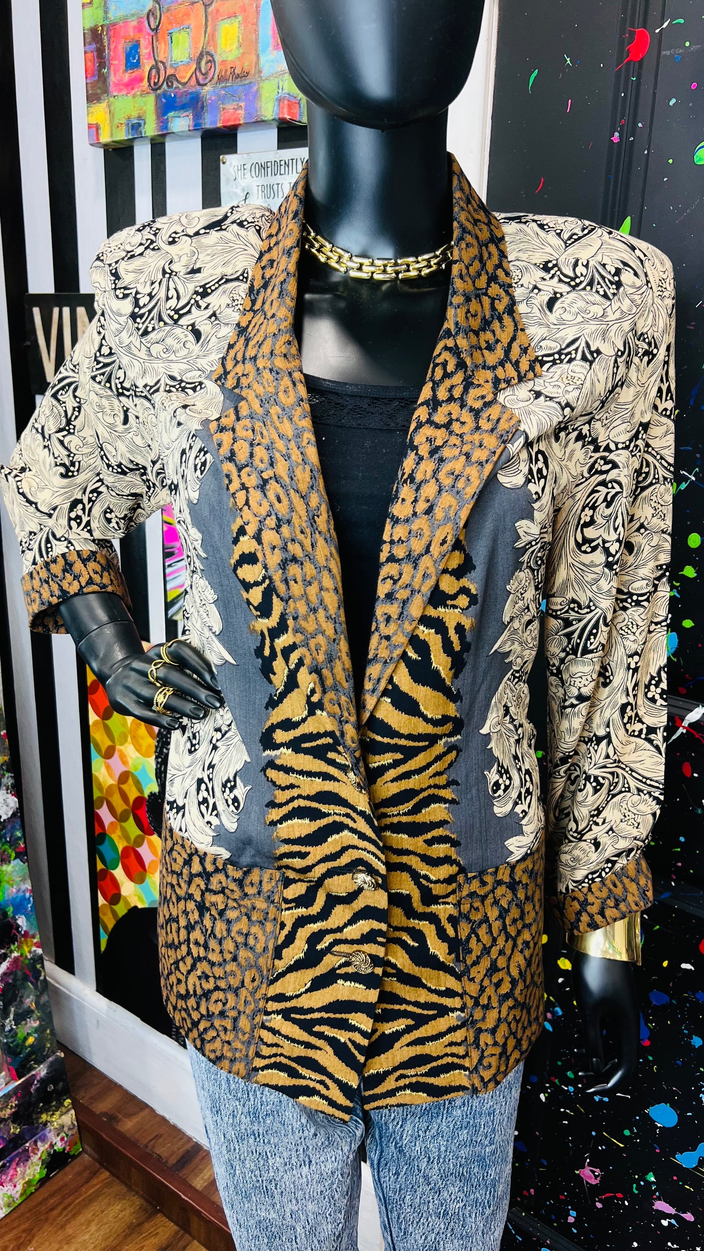 Vintage Carole Little Blazer (12/14)