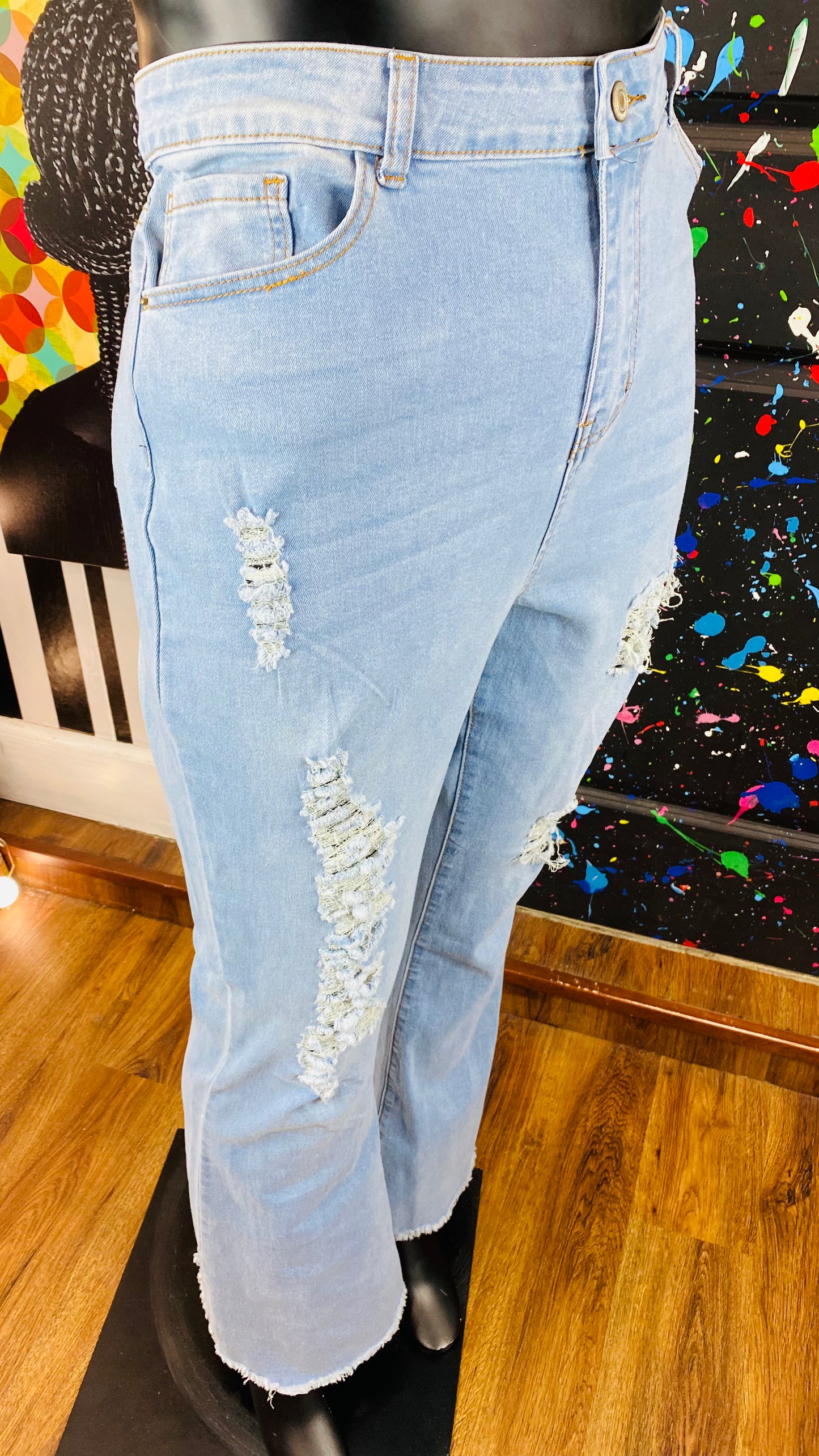 Elite Distressed Pocket&Jeans