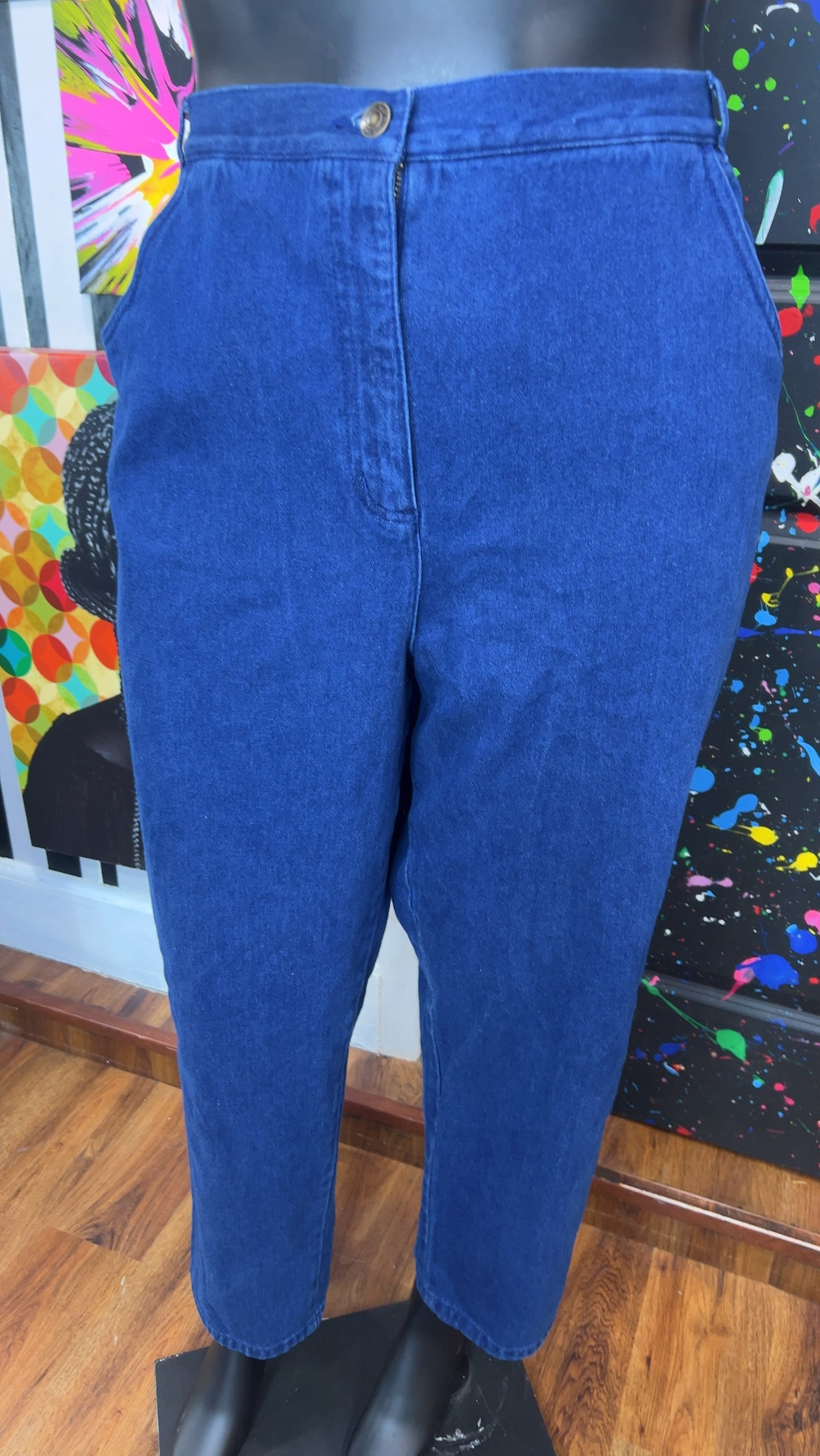 Vintage Blue Jeans (22W)