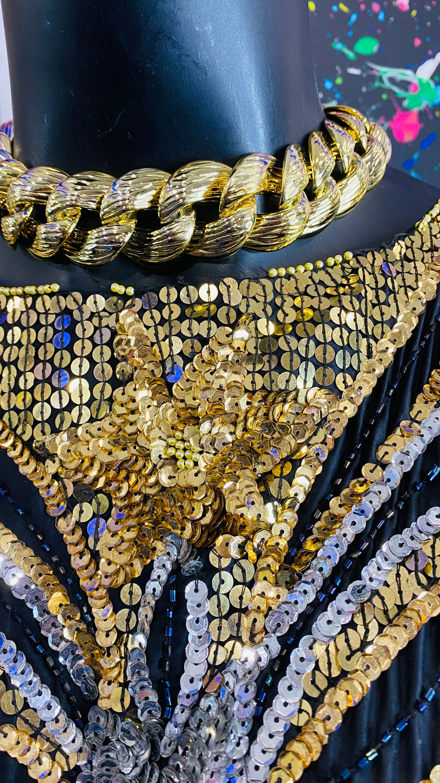 Vintage Sequin Skirt Set (18/20)