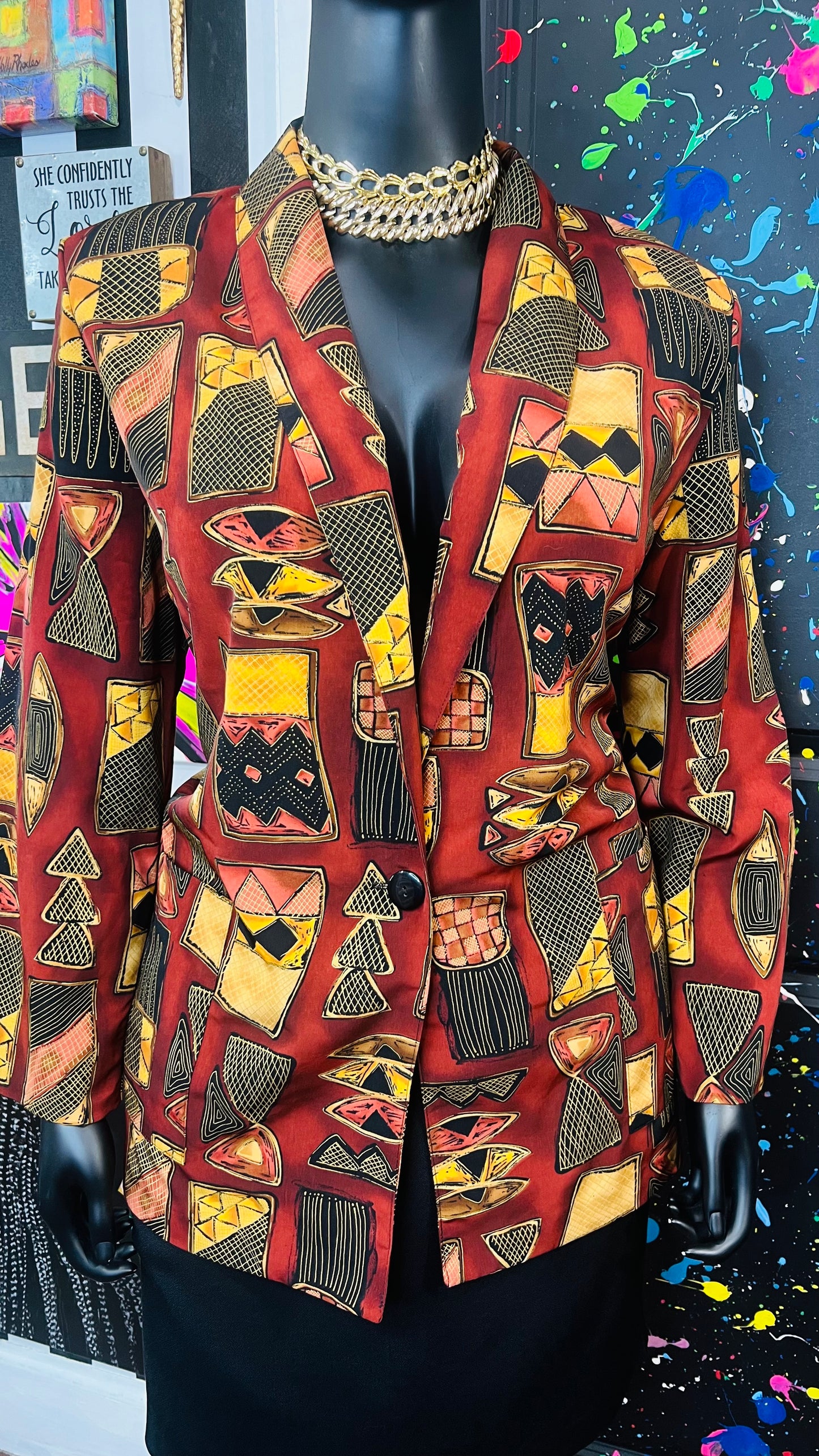 Vintage Kensington Square Blazer (16)