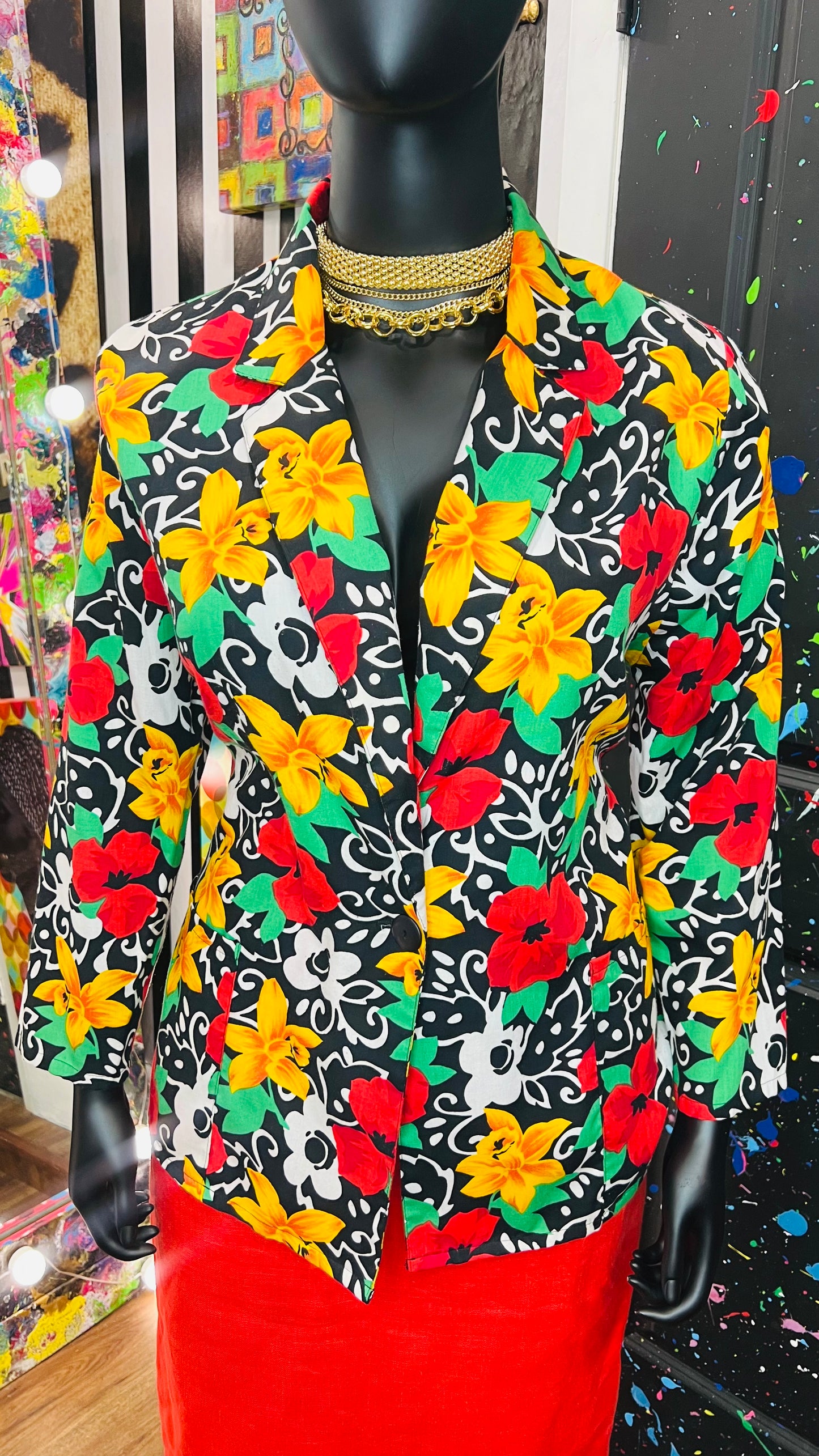 Vintage Cotton Single Stitch Blazer (16)