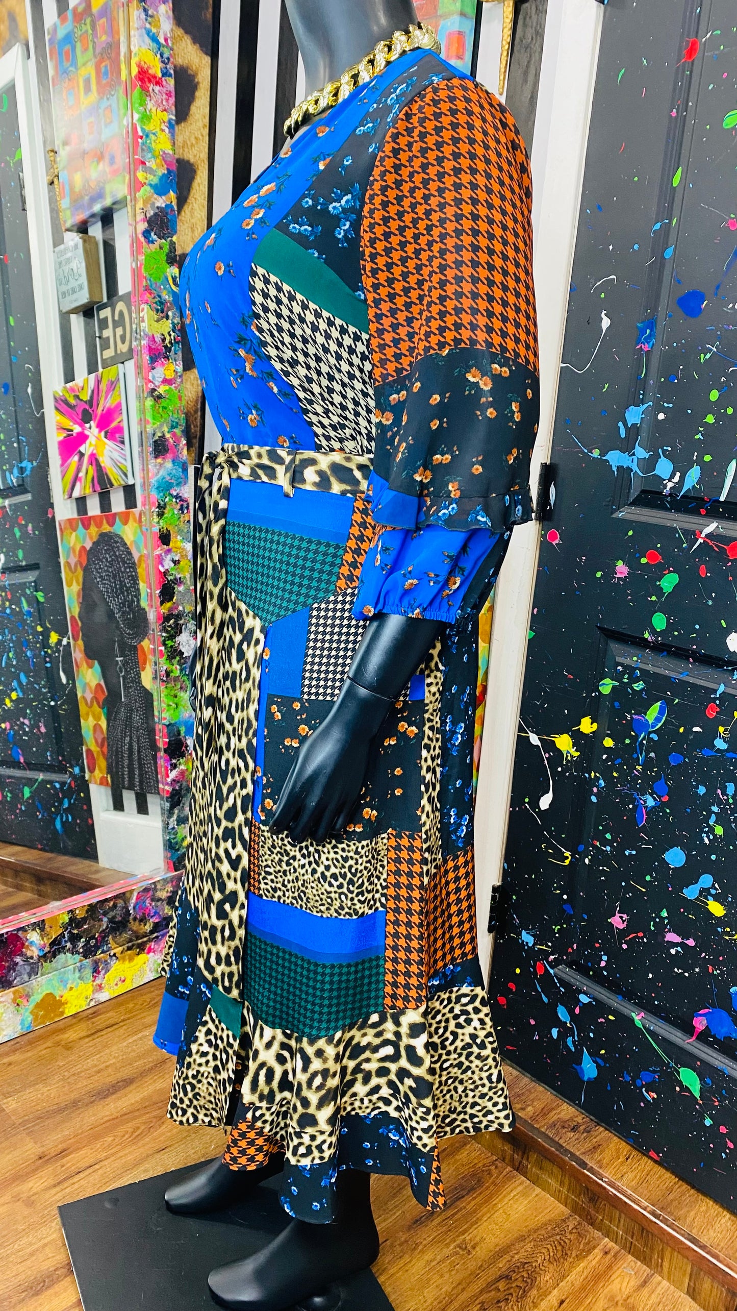 Calvin Klein MixPrint Skirt Set (14)