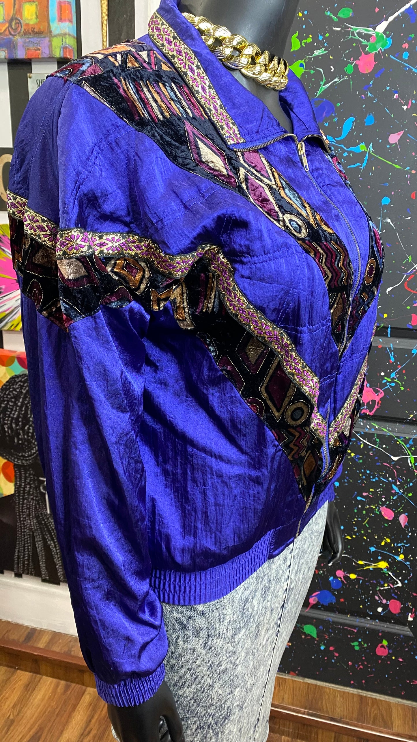 Vintage 90’s Windbreaker Jacket (20)