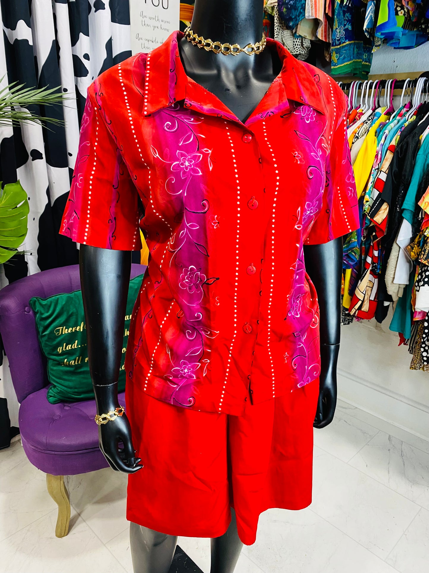 Vintage Short Set