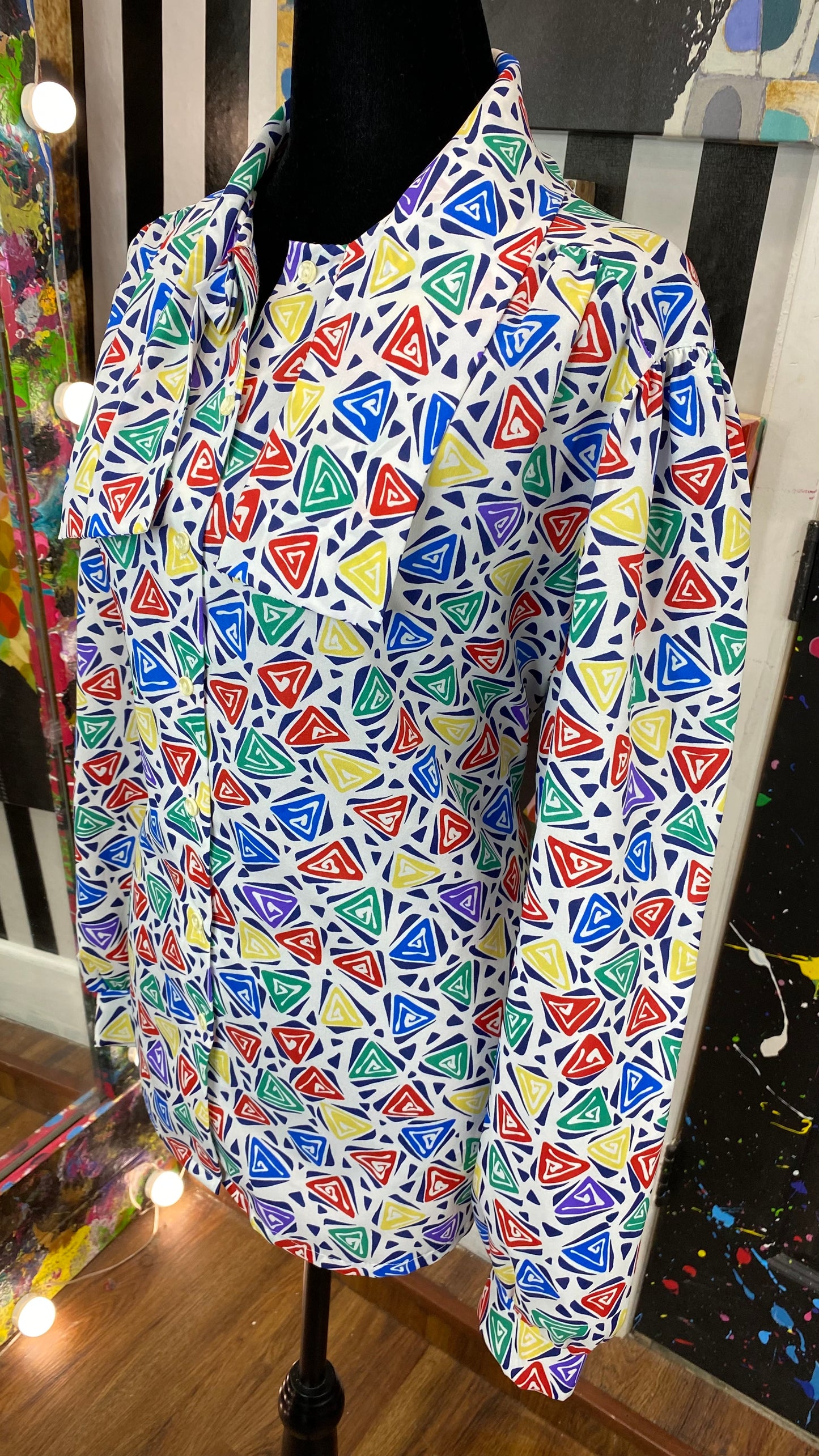 Vintage Jonquil Long Sleeve Blouse