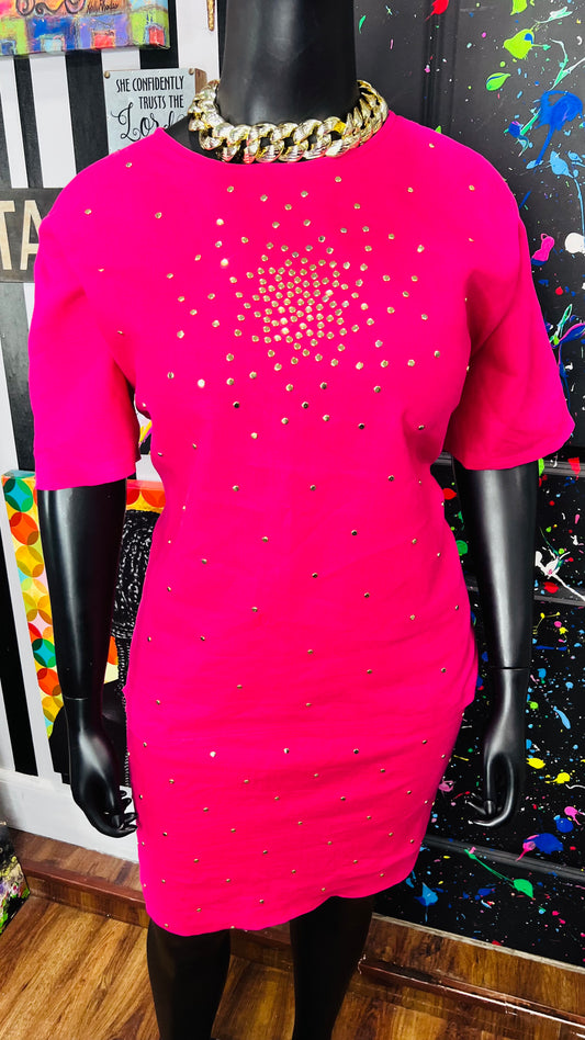 Vintage Studded IB Diffusion Skirt Set (12)