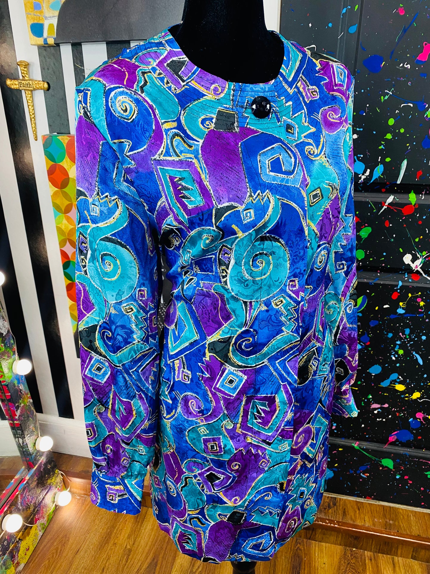 Vintage Long Sleeve Blouse