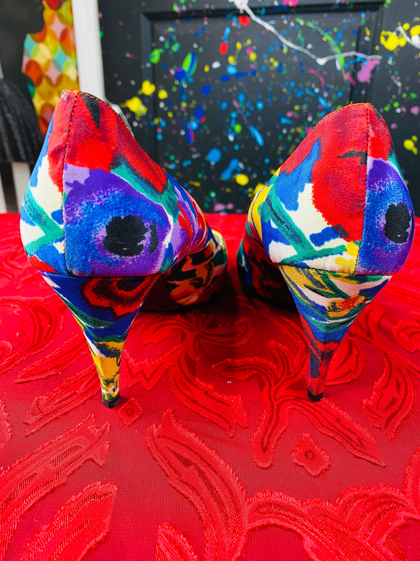 Sutton Plaza Floral Heels