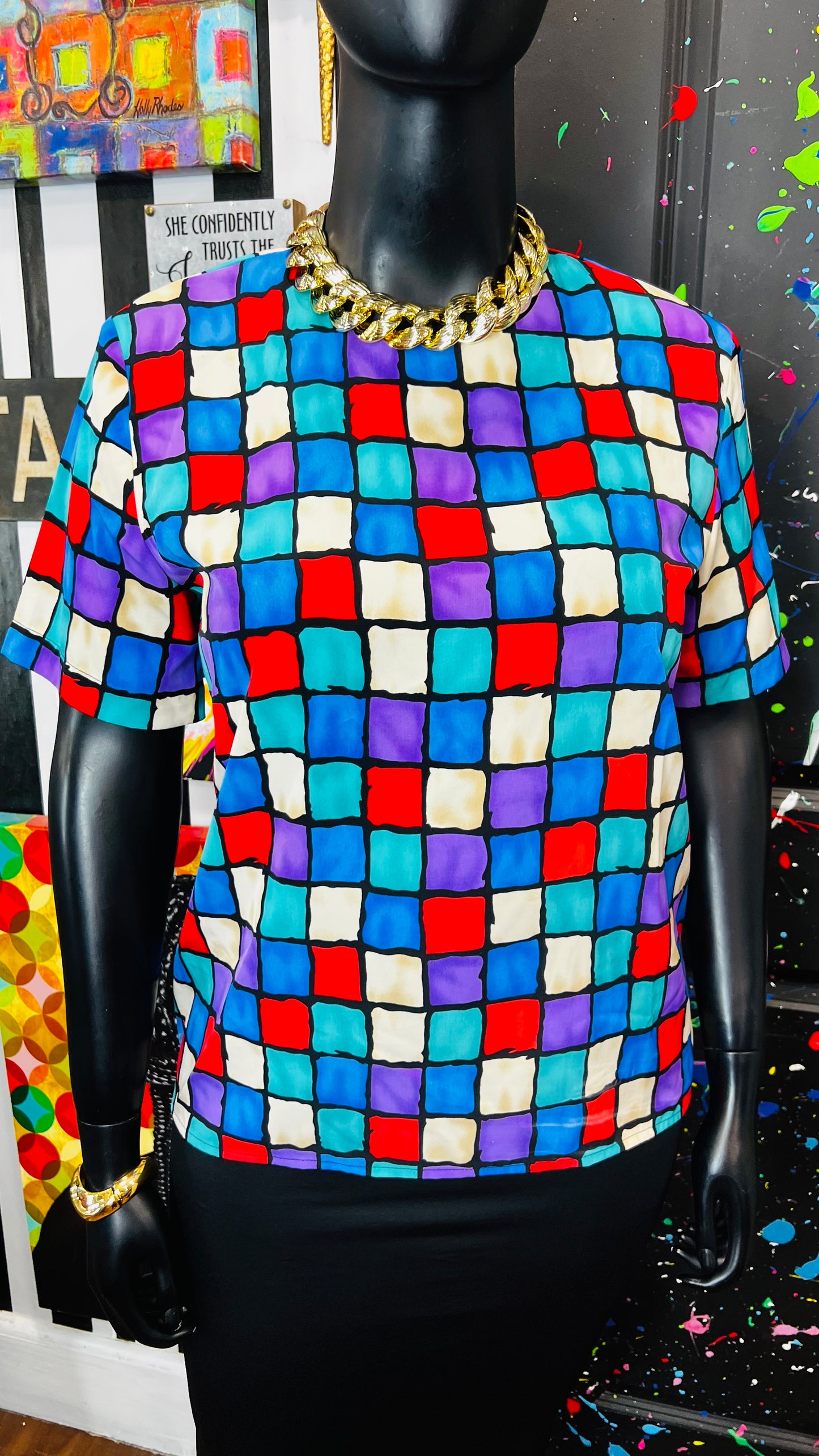 Vintage Block Blouse (14)