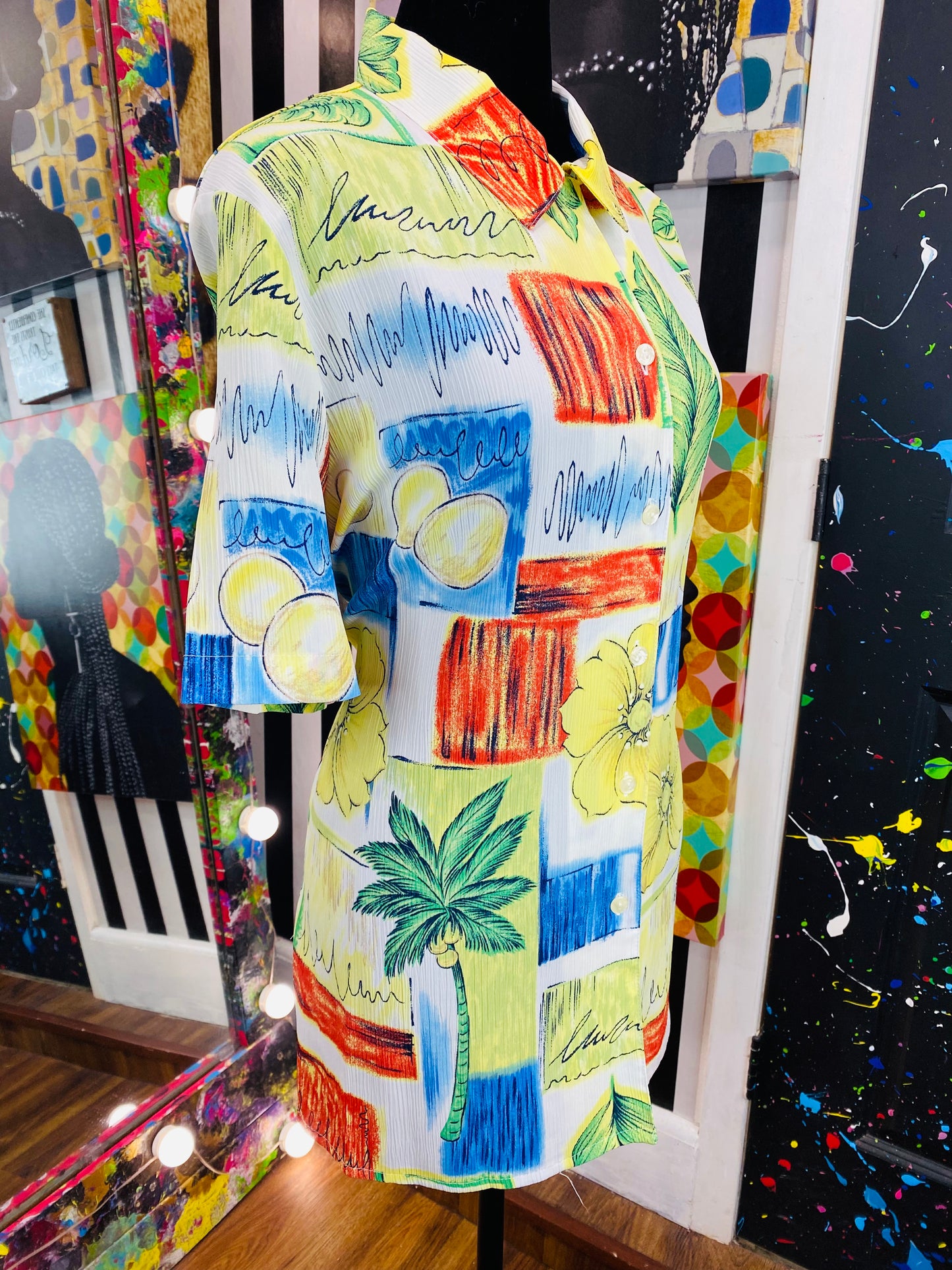 Vintage Allison Daley Short Sleeve Blouse