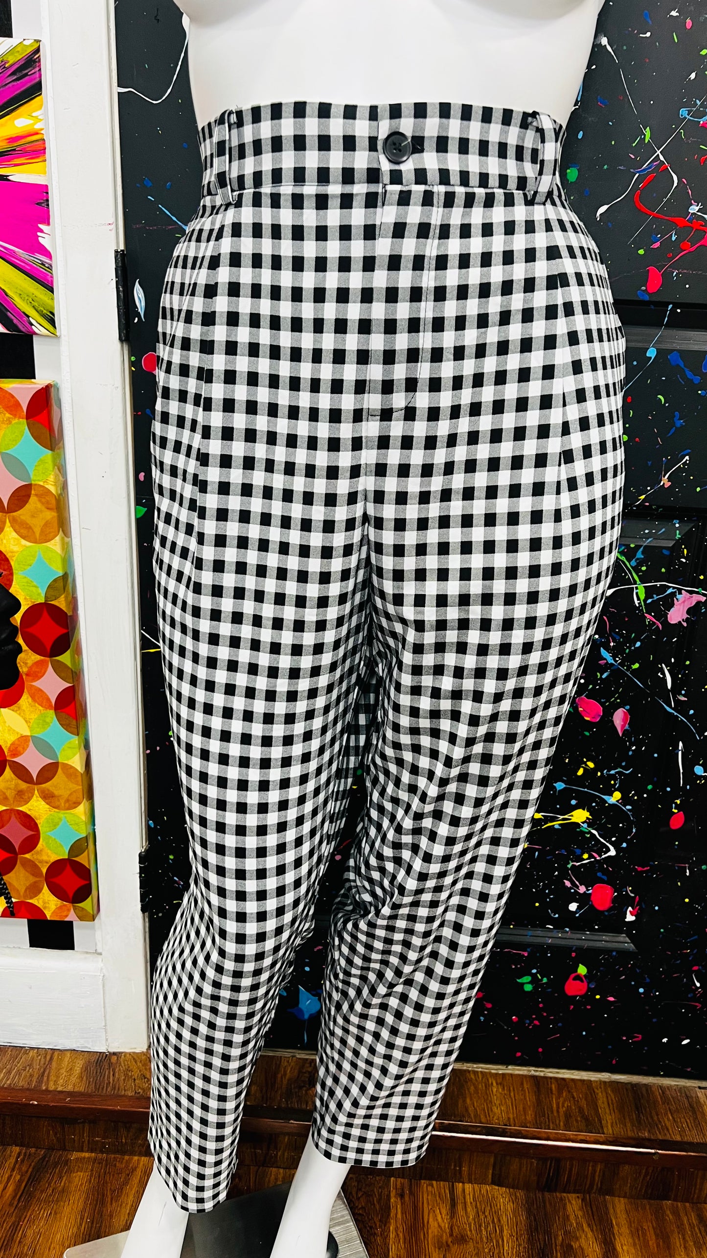 Black & White Checkered Pants (22)