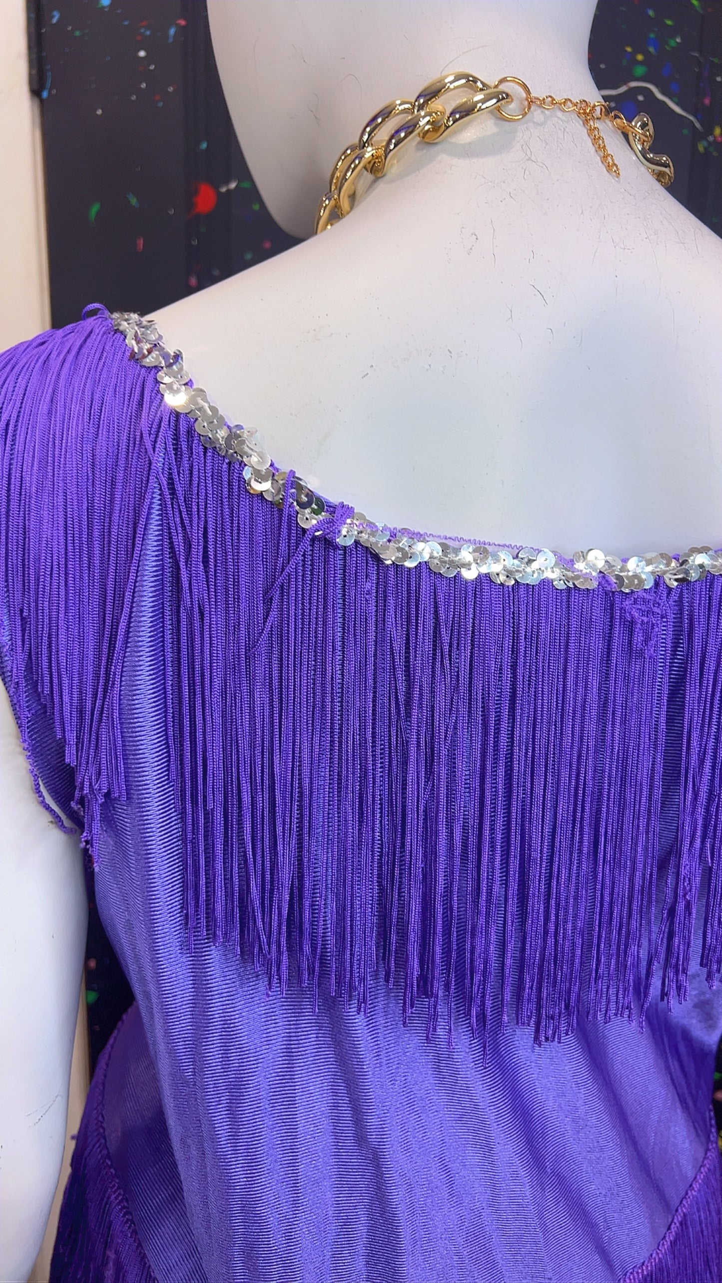 Purple Fringe Dress (24)