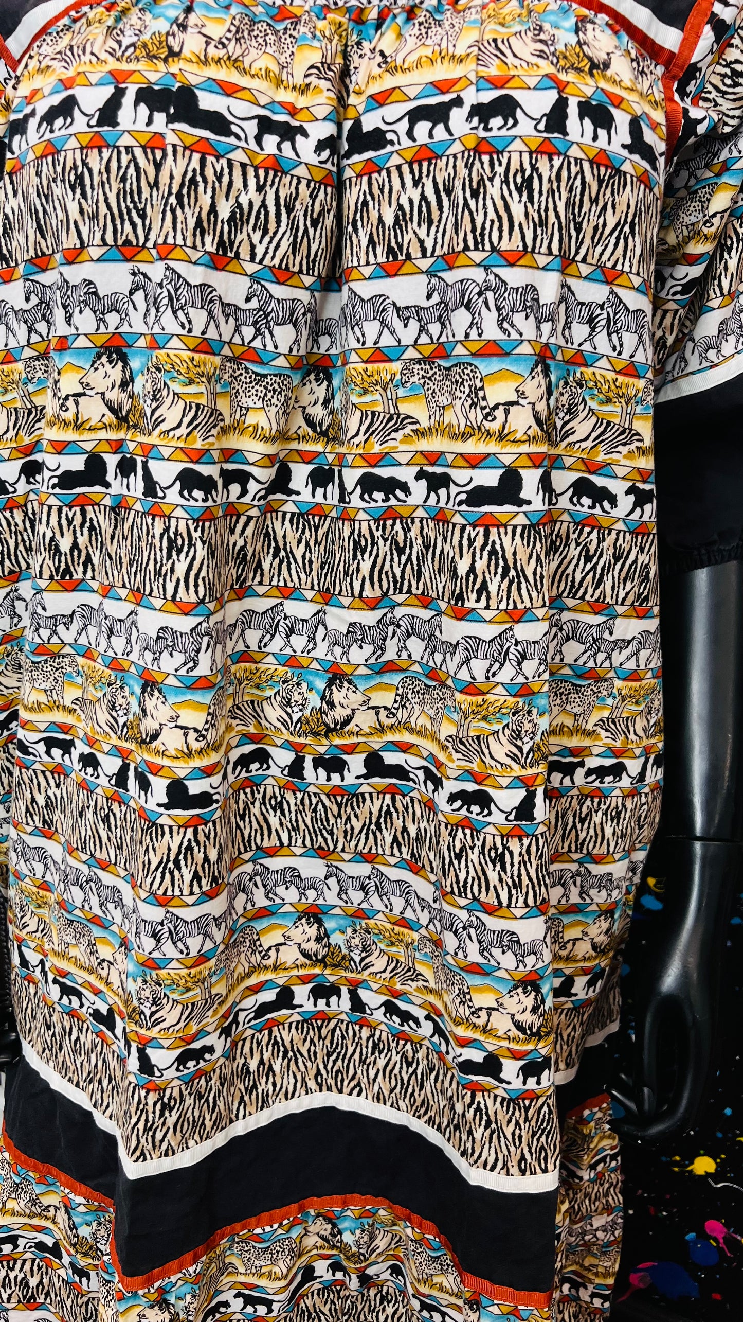 Vintage Safari House Dress (16)