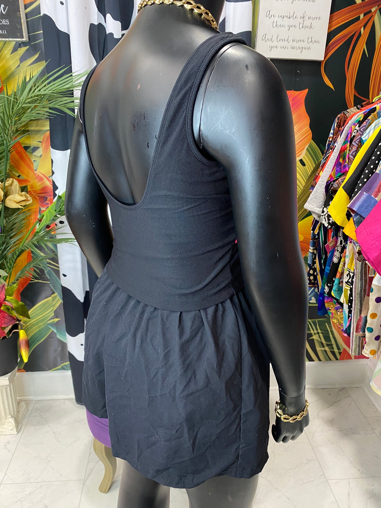 Vintage Beach Cabana Swimsuit