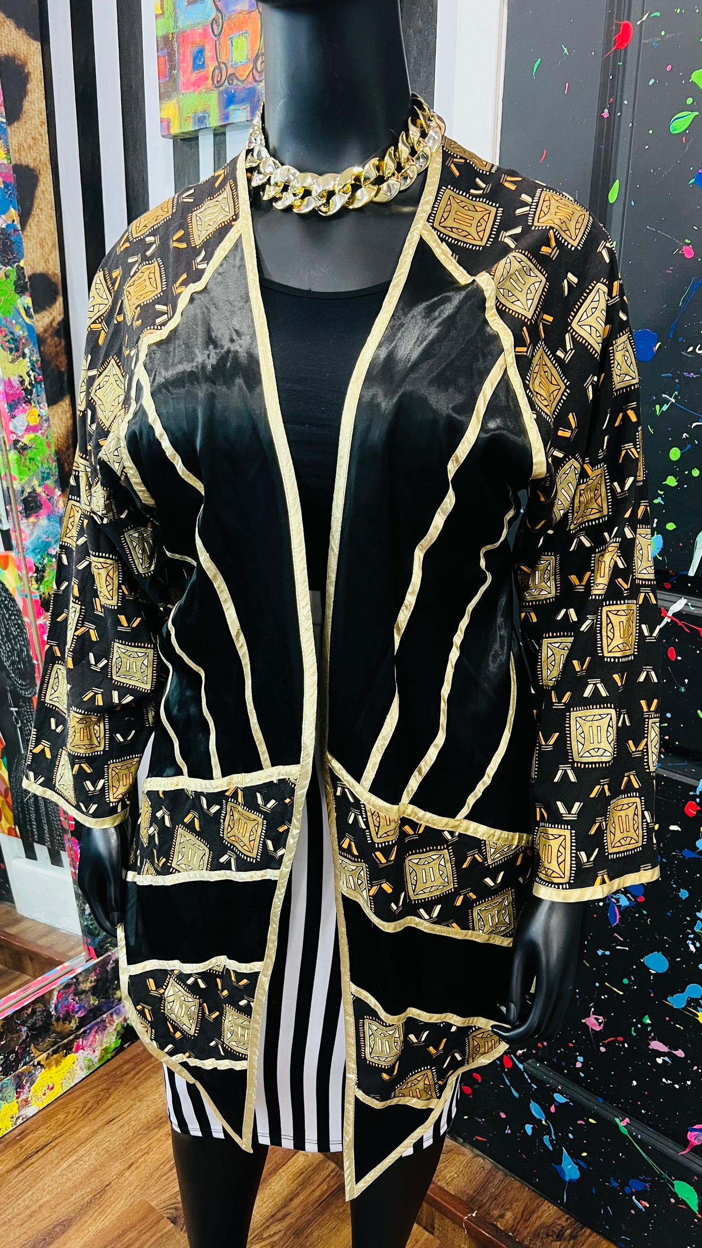 Vintage Abstract Duster (16)
