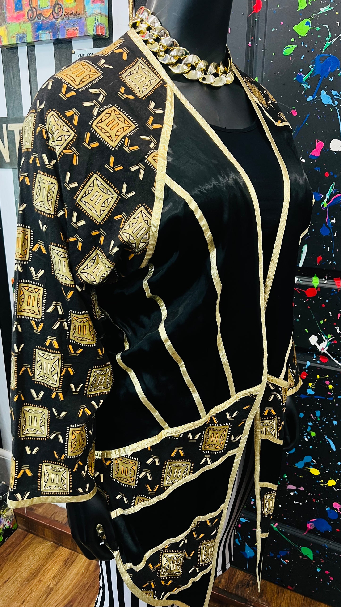 Vintage Abstract Duster (16)