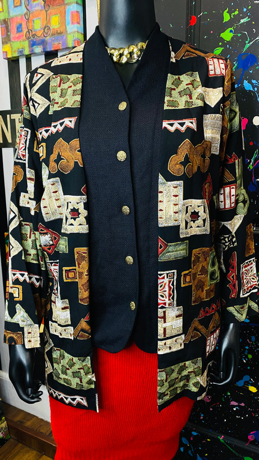 Vintage Vest Blouse (18W)