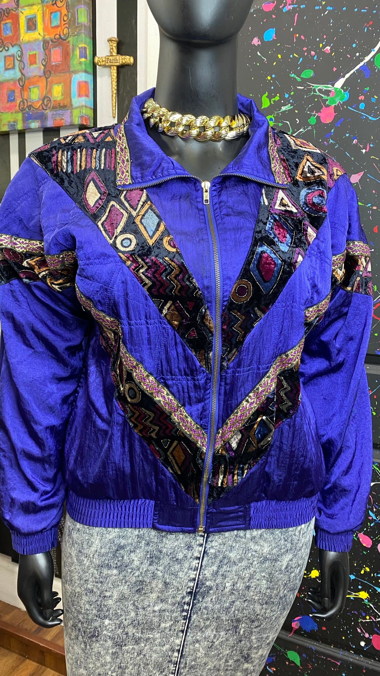 Vintage 90’s Windbreaker Jacket (20)