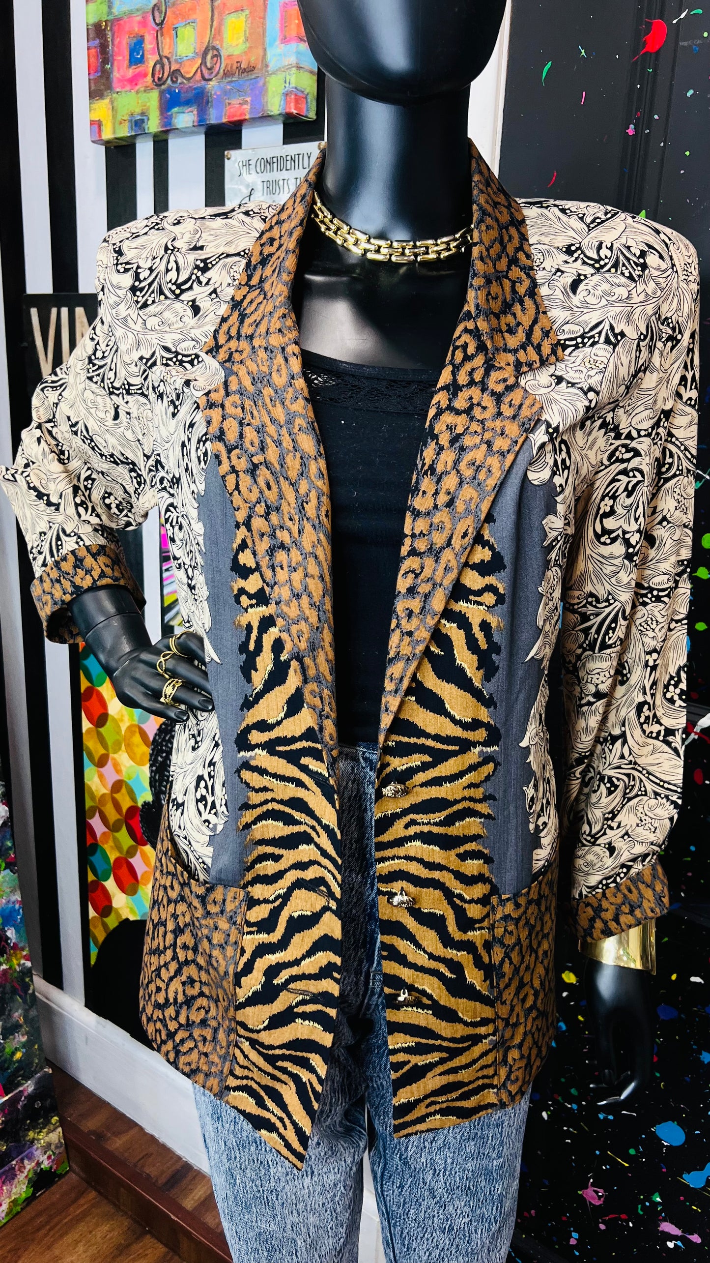 Vintage Carole Little Blazer (12/14)