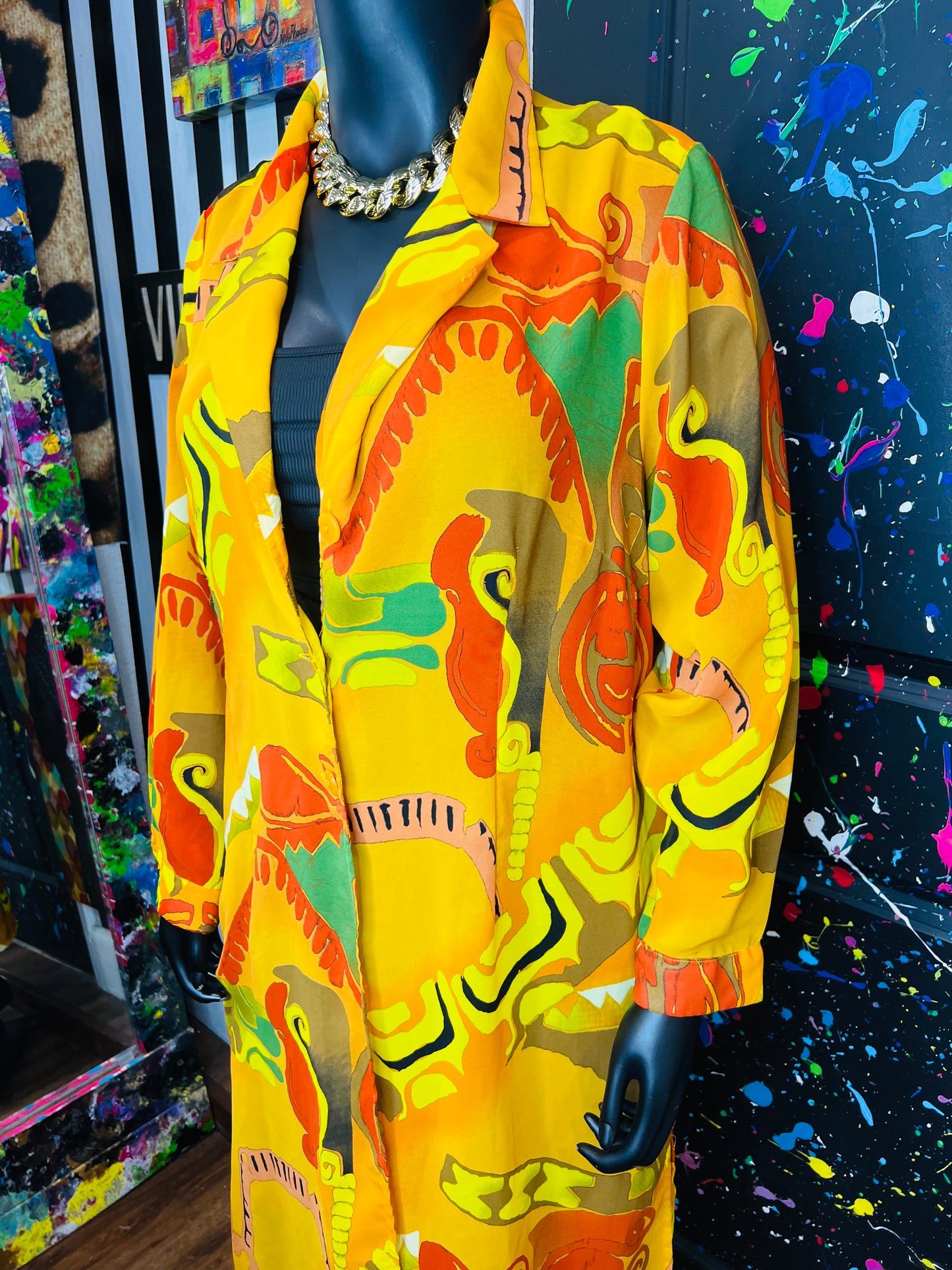 Vintage Sheer Duster/Swim Suit Cover (18)