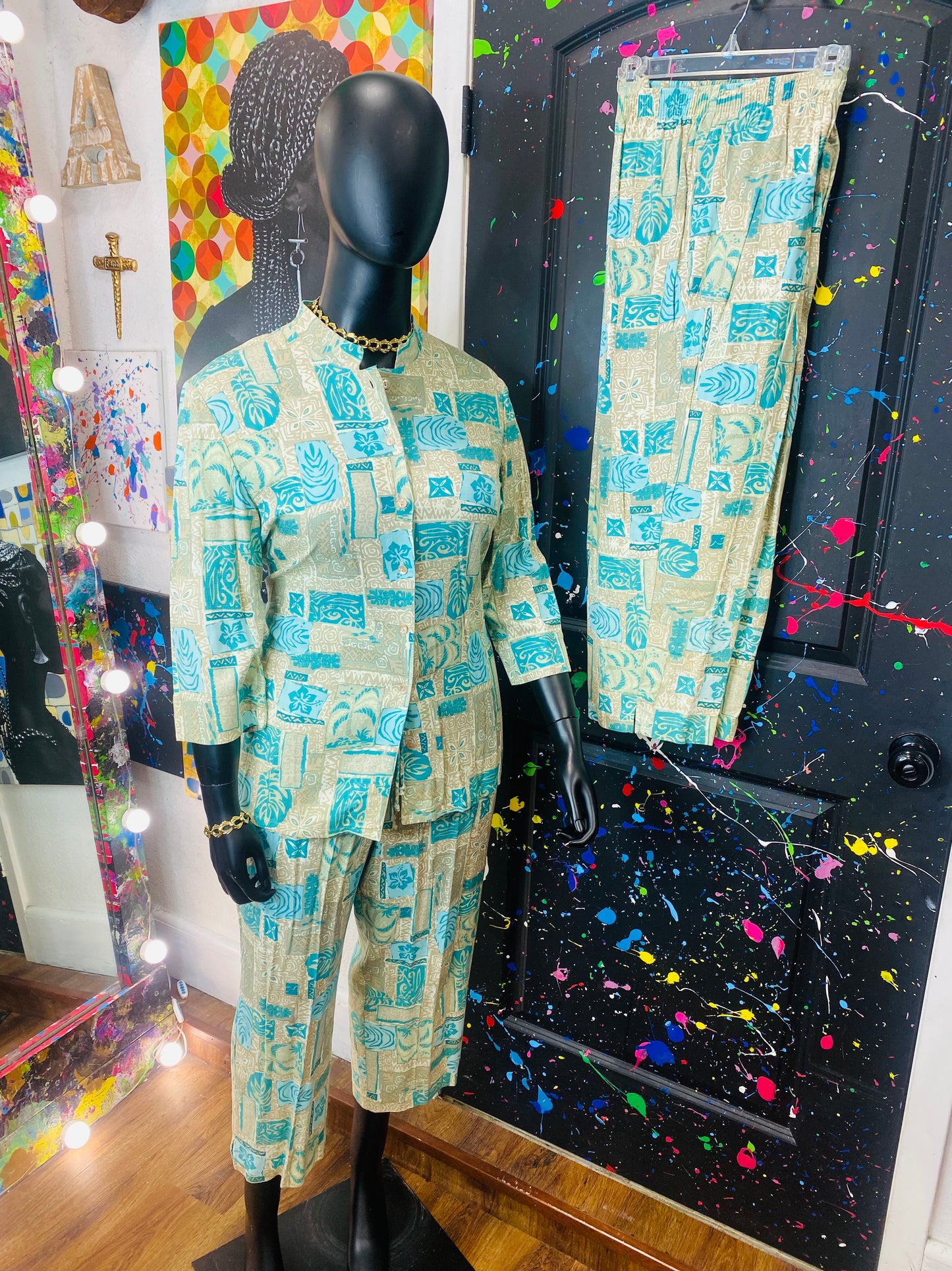 Vintage NAPA VALLEY 3pc Pants Set