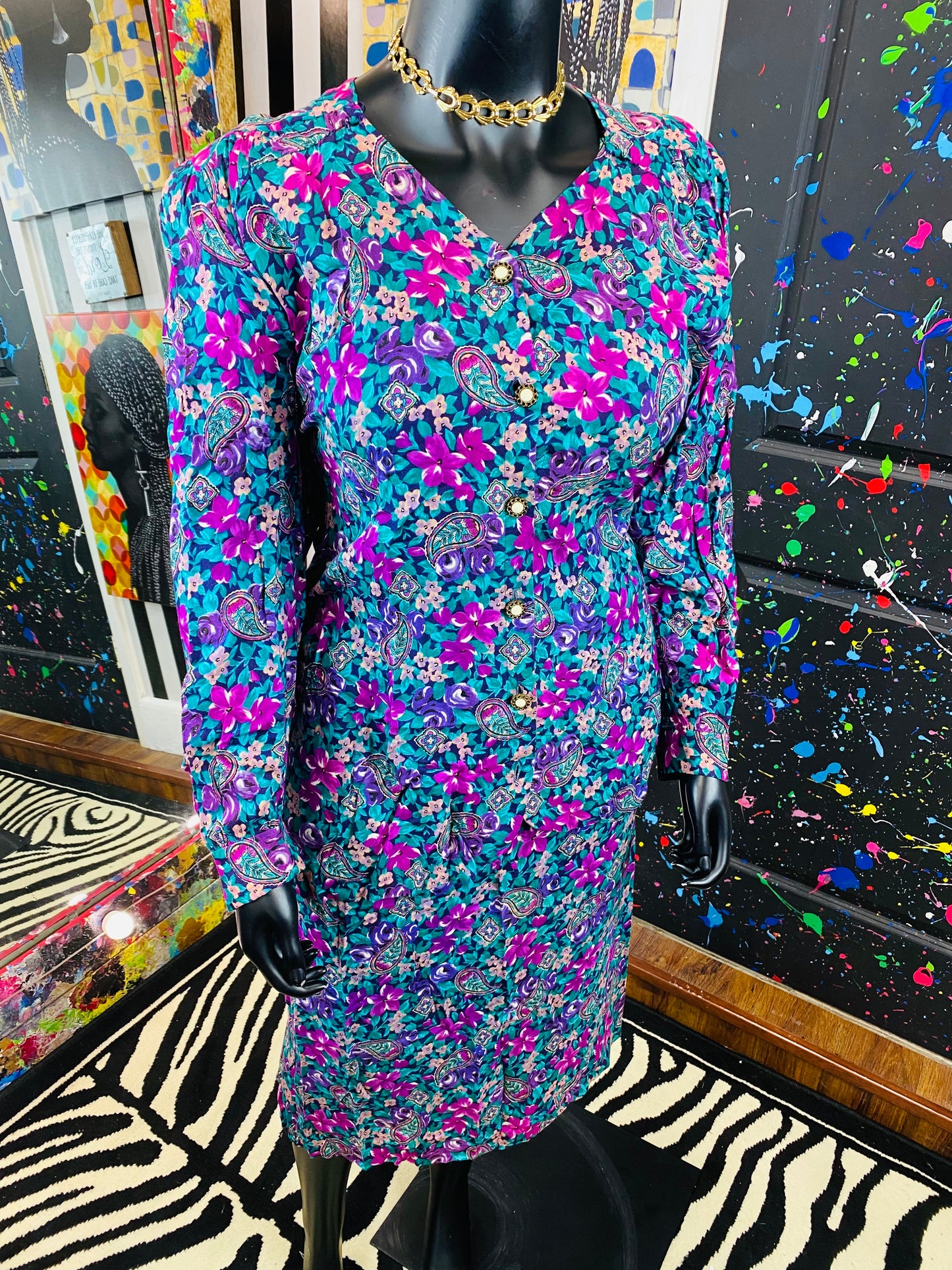 Vintage Gossip 2 piece Skirt Set