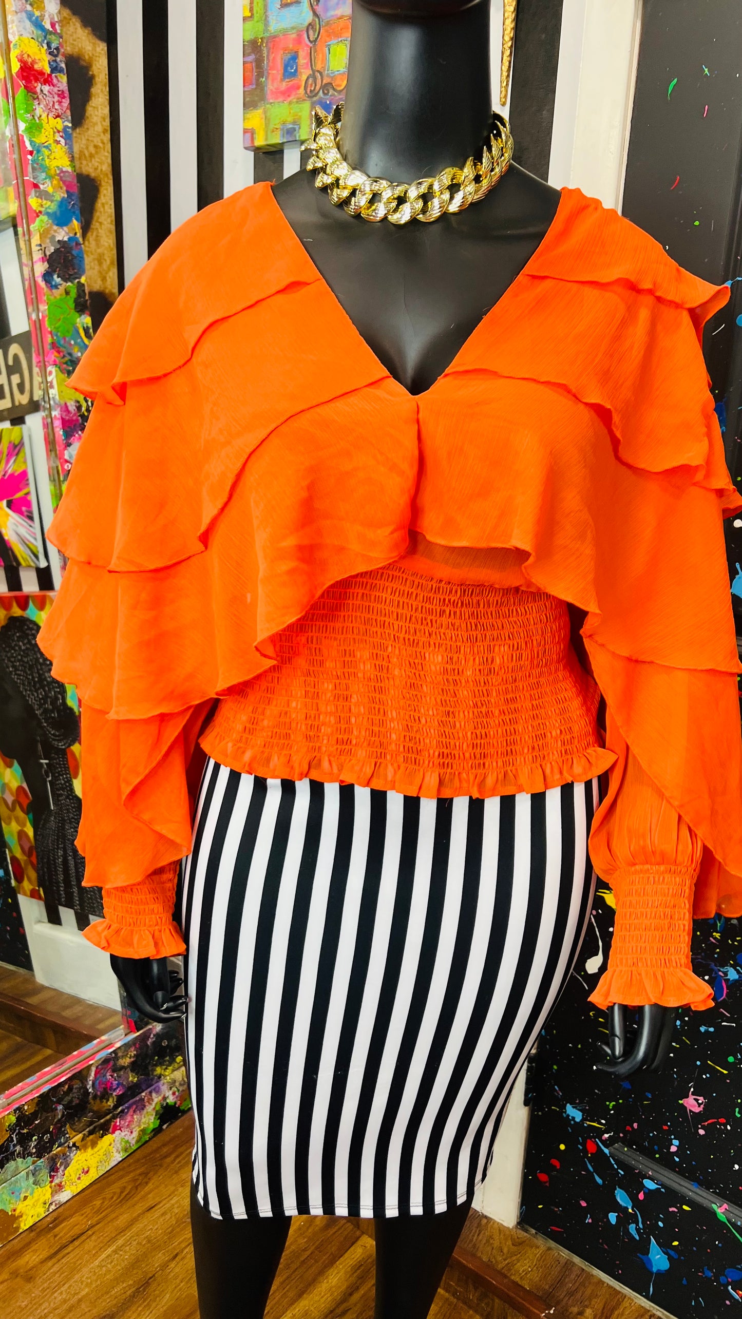 Vintage Inspired Flowly Blouse (22)