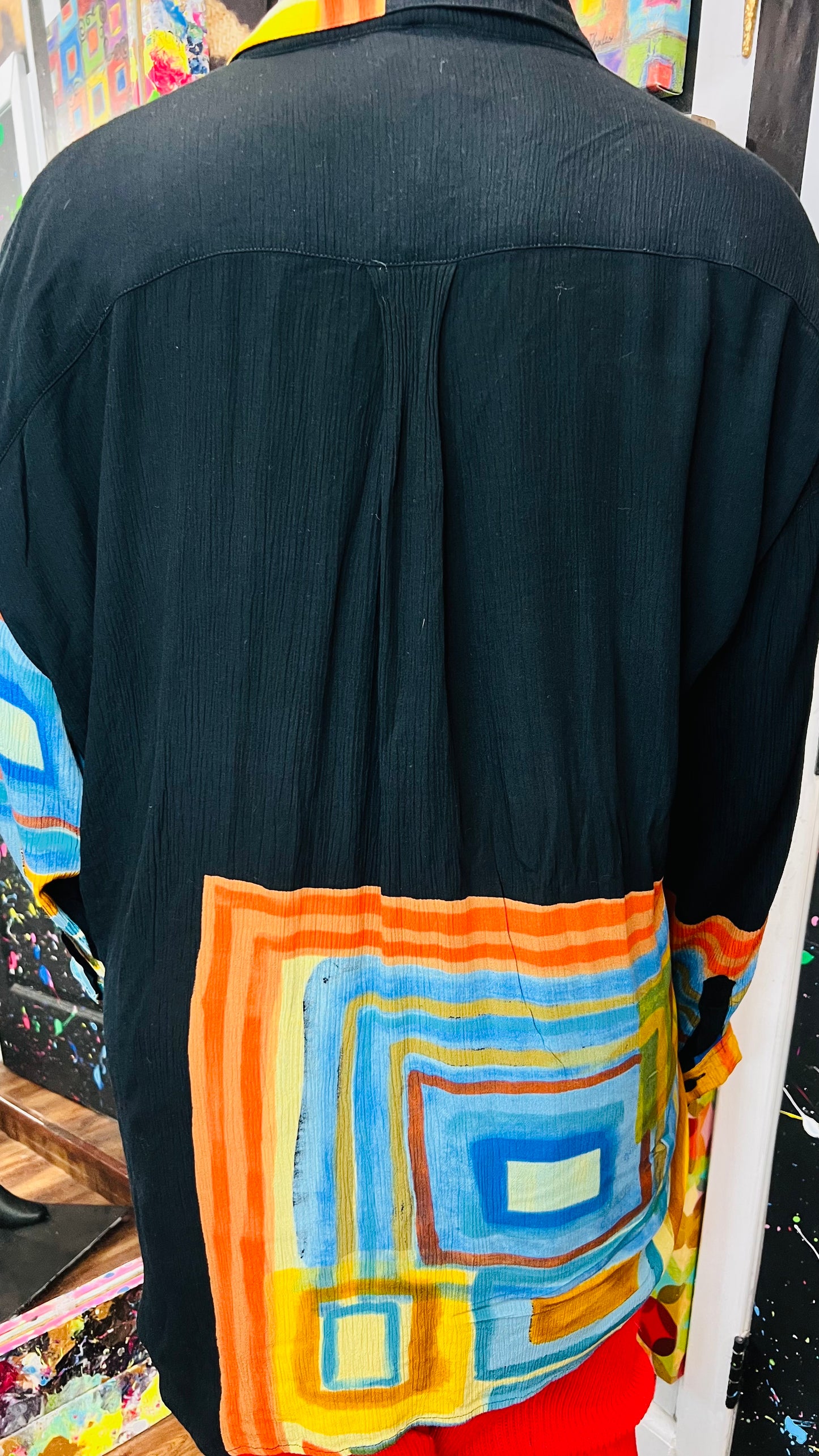 Vintage Rayon 90’s Blouse (24/26)