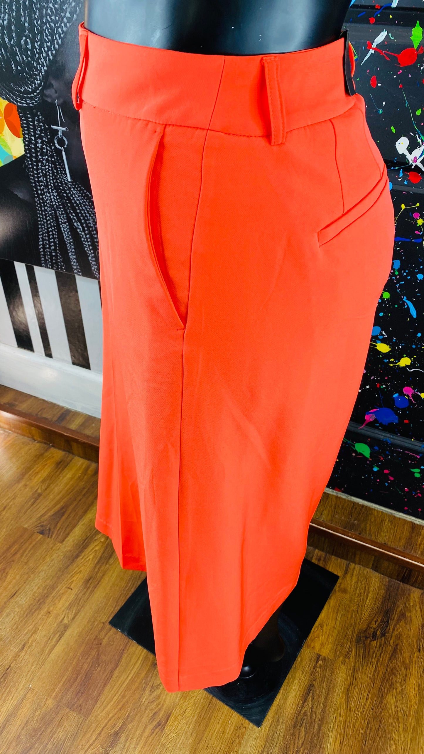Lane Bryant Orange Shorts