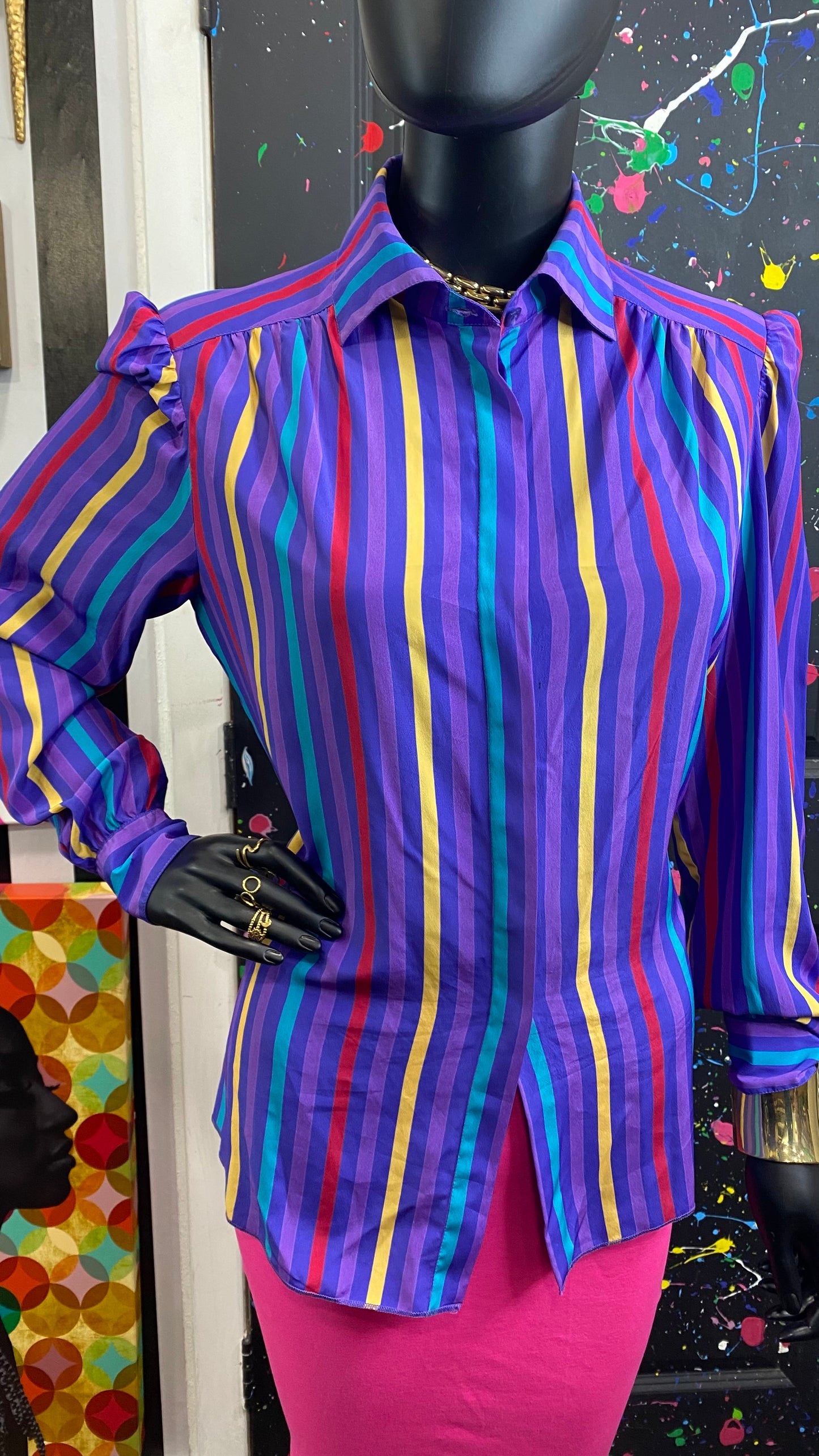 Vintage St John Blouse (12)