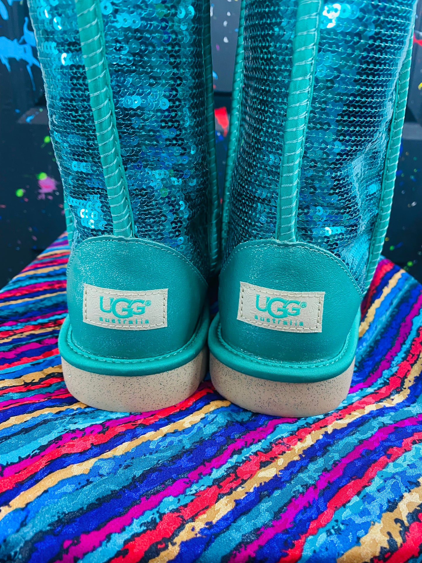 Embellished Uggs- Teal
