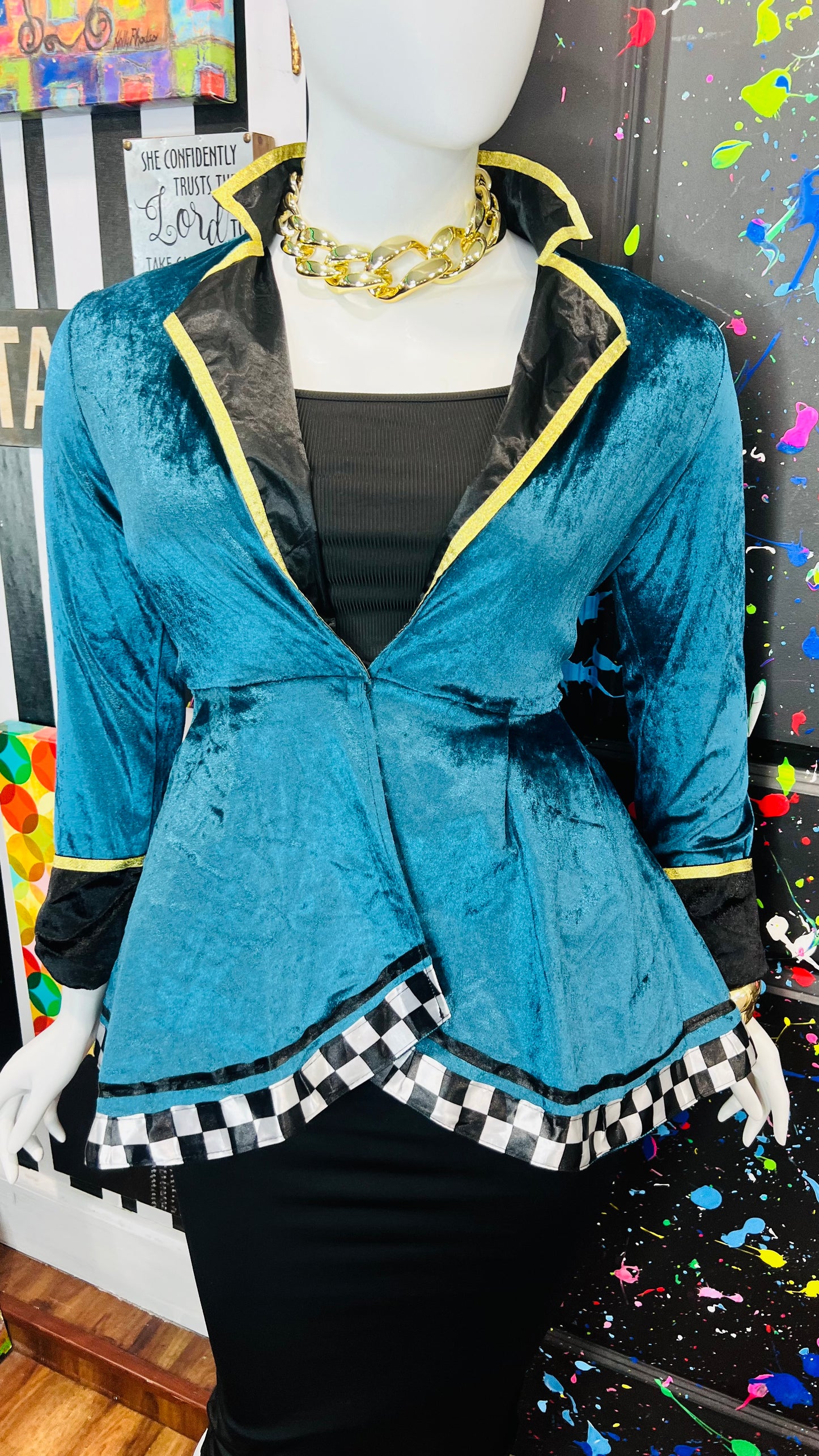 Teal & Gold Blazer (16)