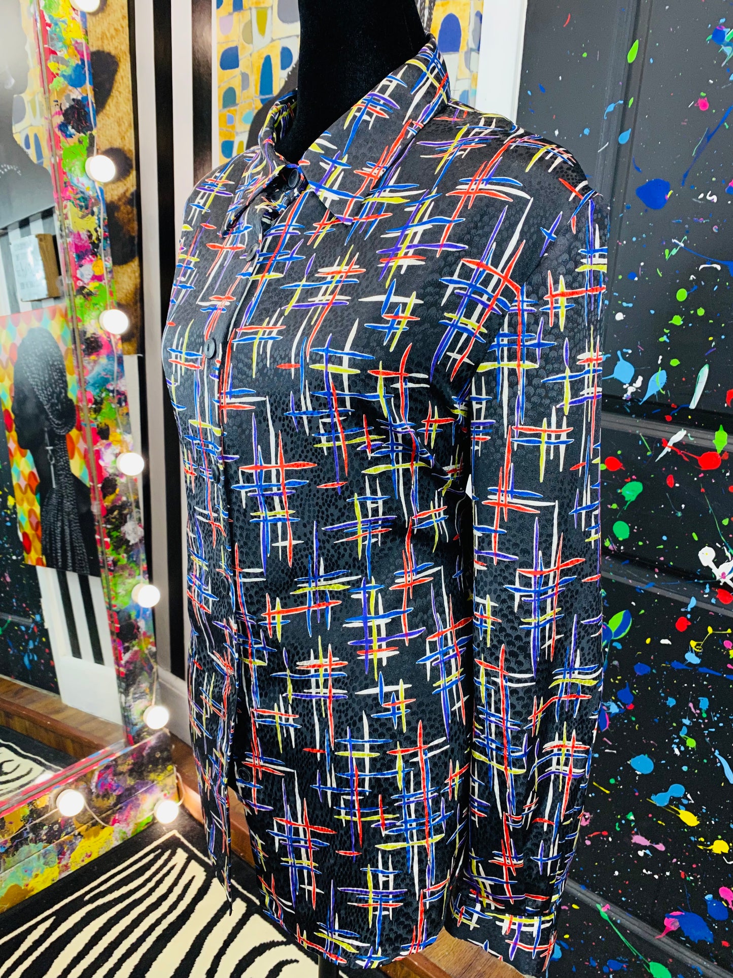 Vintage Norton McNaughton Long Sleeve Blouse