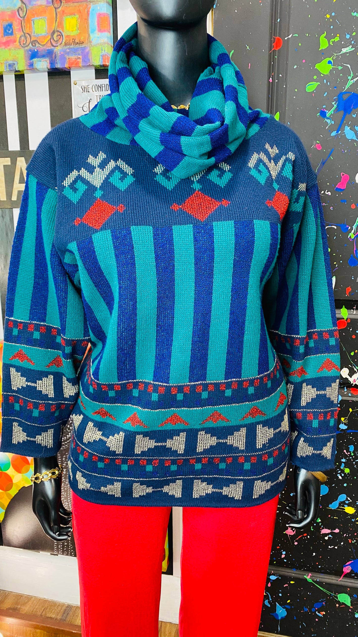 Vintage Knit Sweater (20)