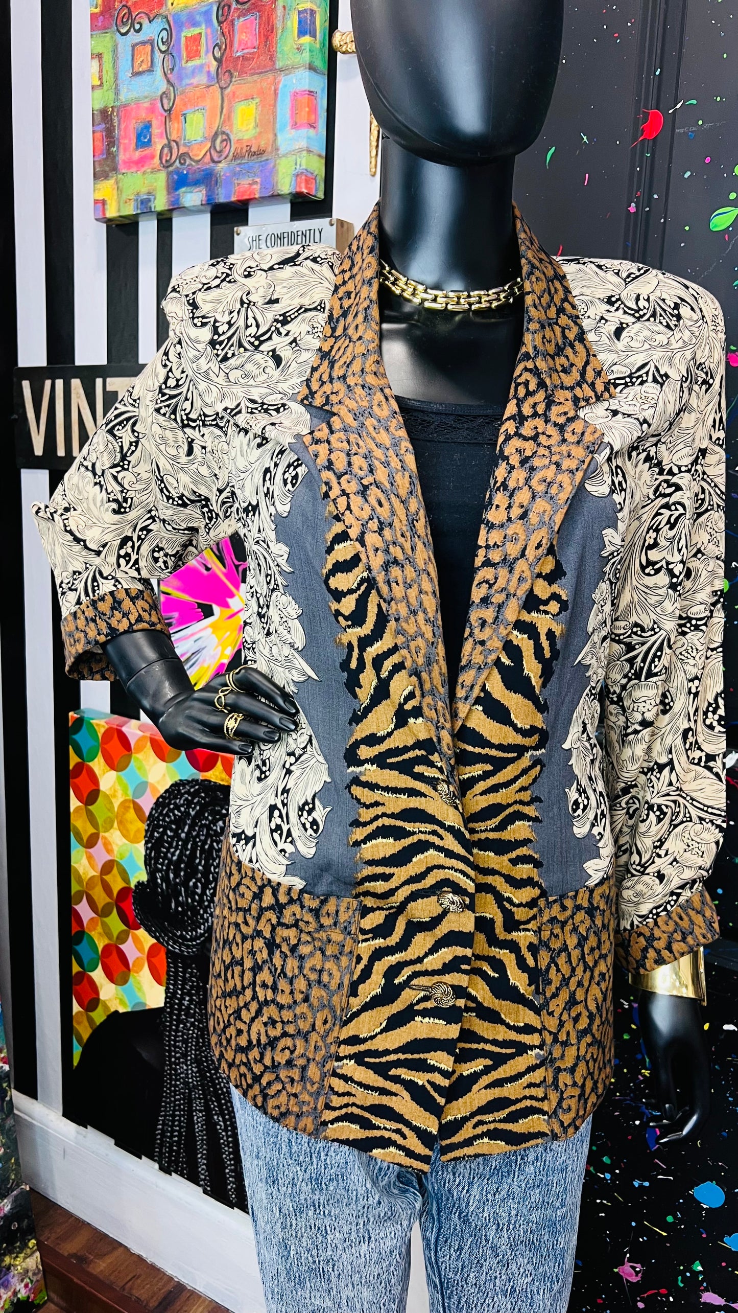 Vintage Carole Little Blazer (12/14)