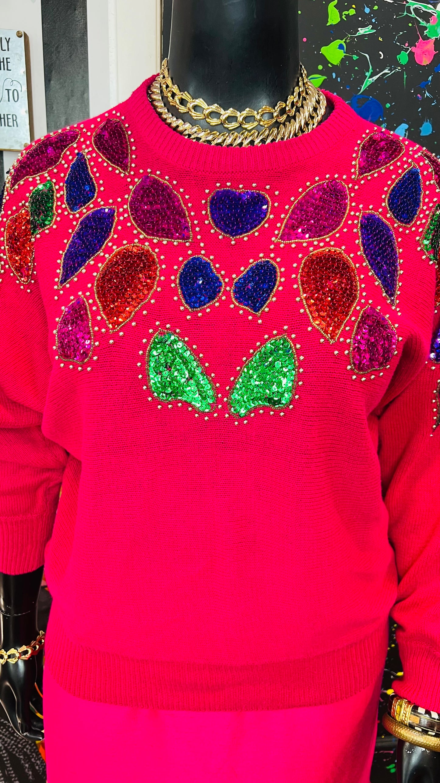 Vintage Diana Marco Sweater (22W)