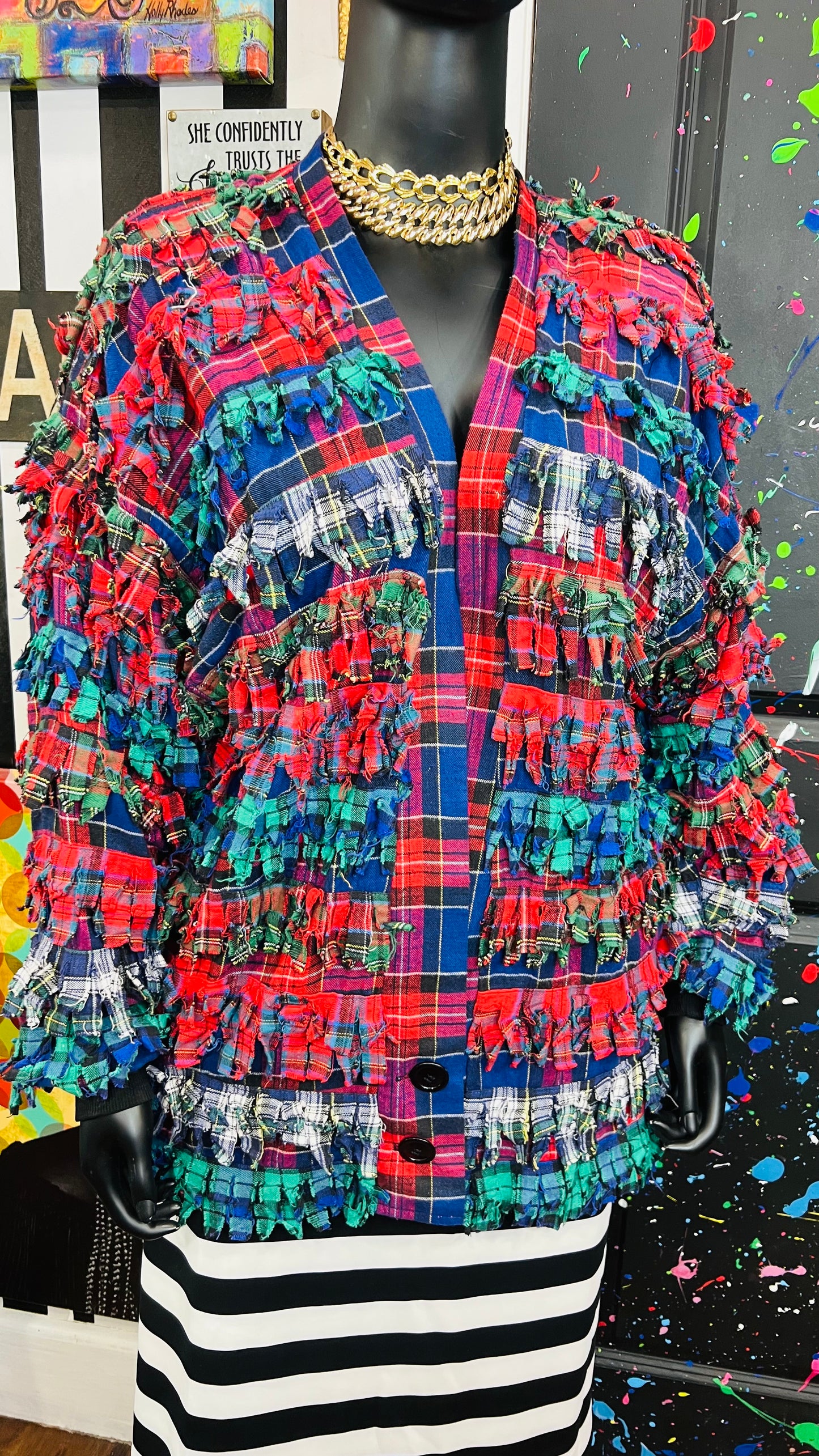 Vintage Shaggy Paula Sweet Cardigan (22/24)