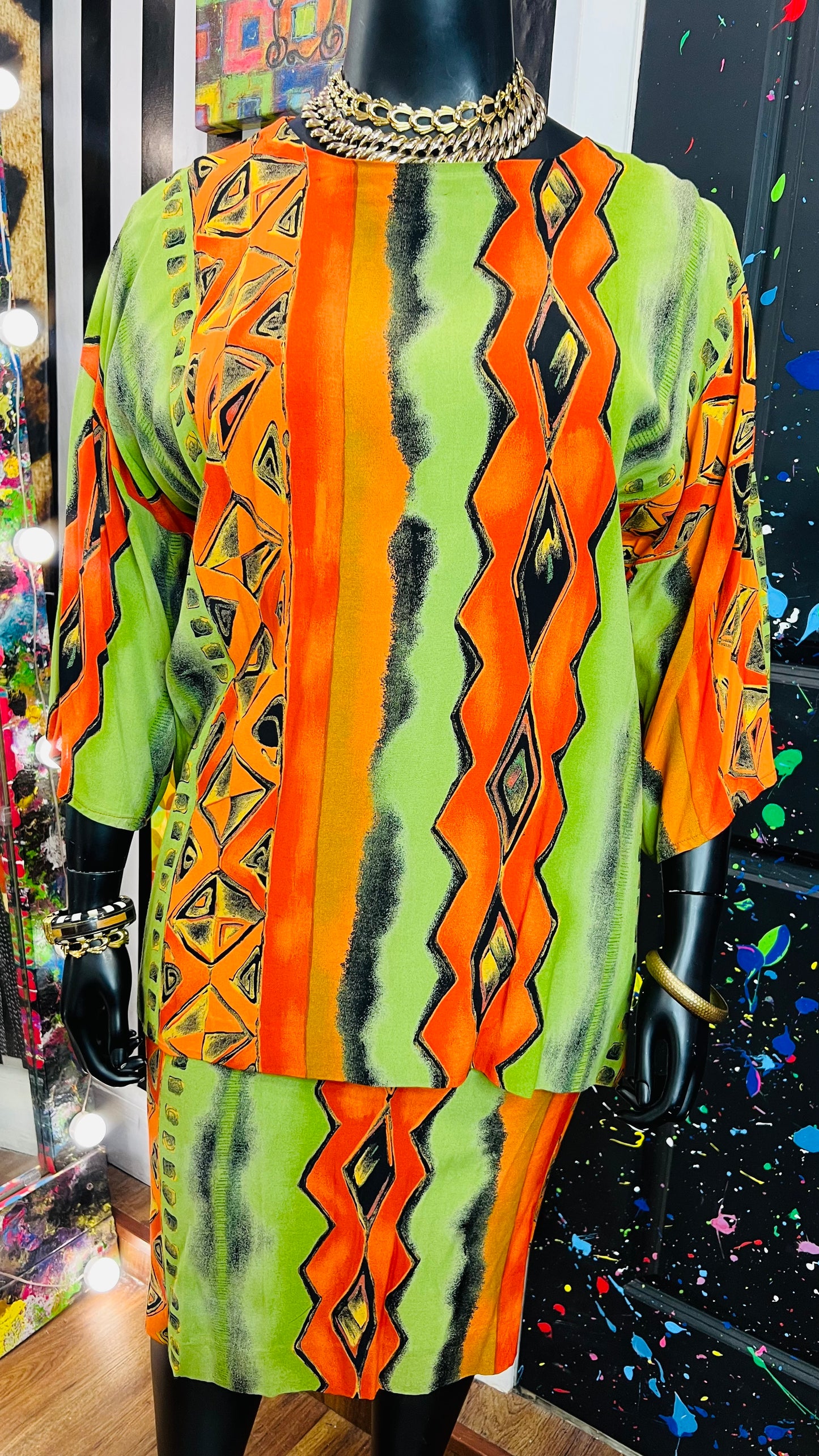 Vintage Tribal Print Set (18)