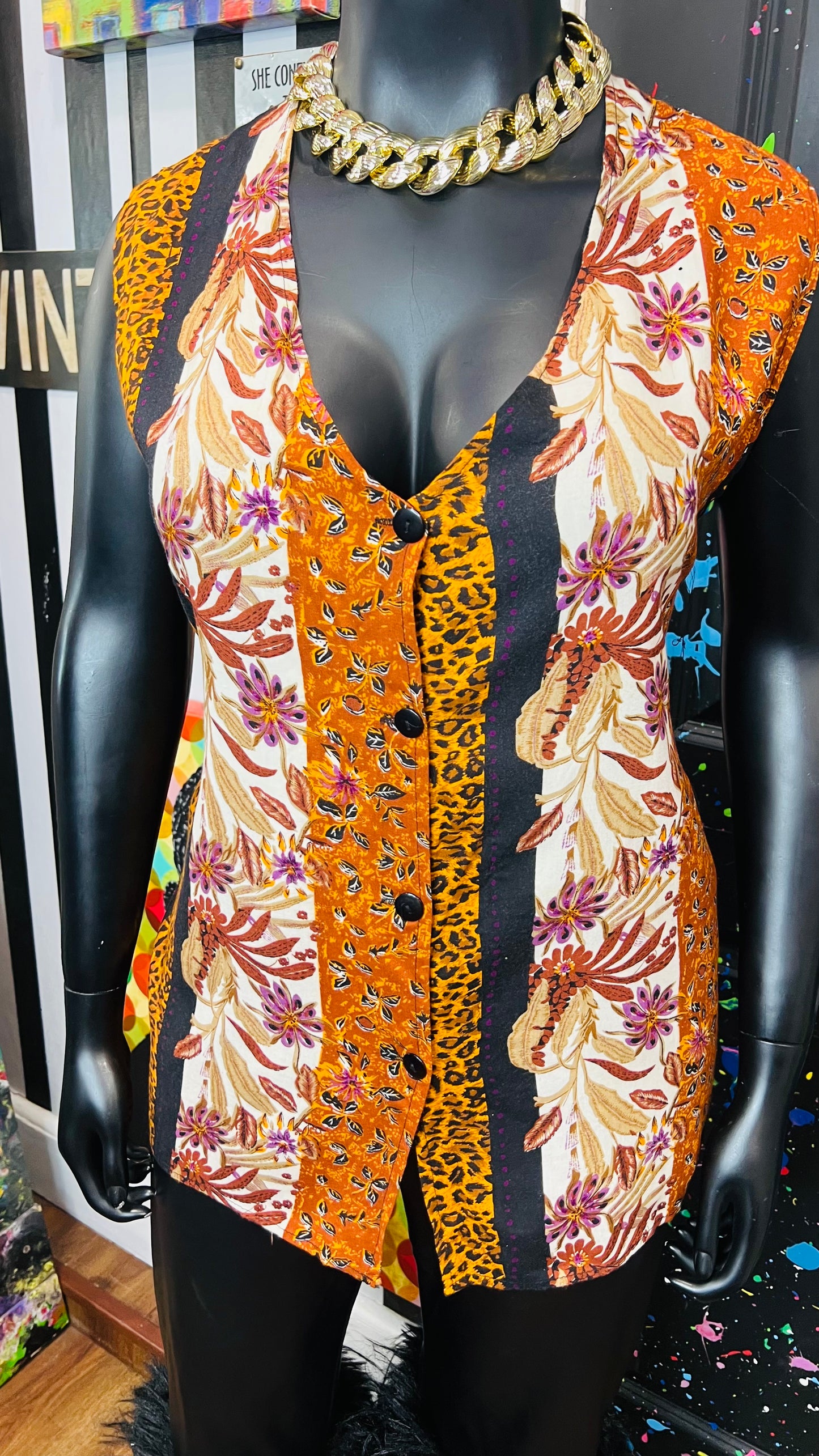 Vintage Sleeveless 90’s Blouse (24)