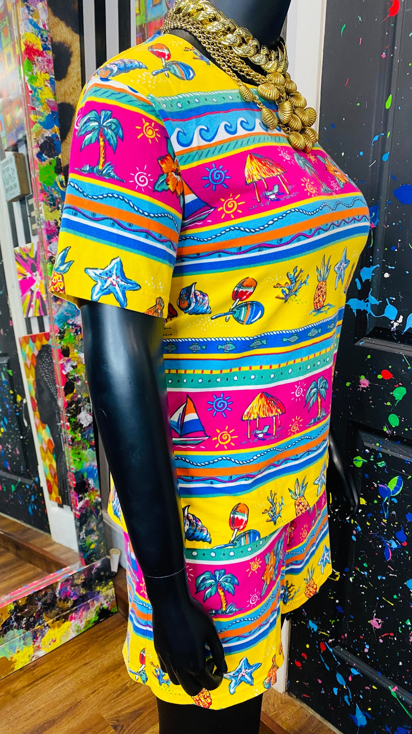 Vintage Cotton Shorts Set (18/20)